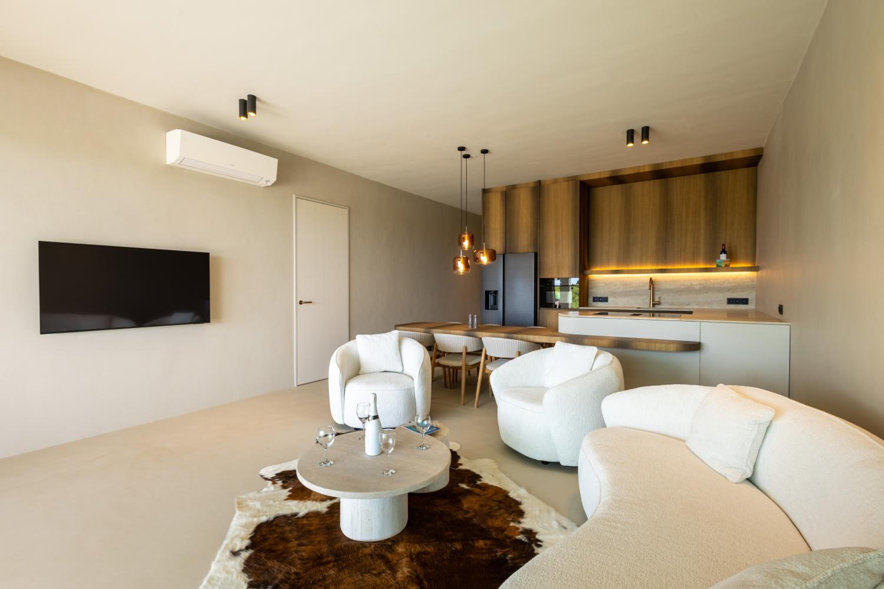 Three-Bedroom Apartment with Private Pool