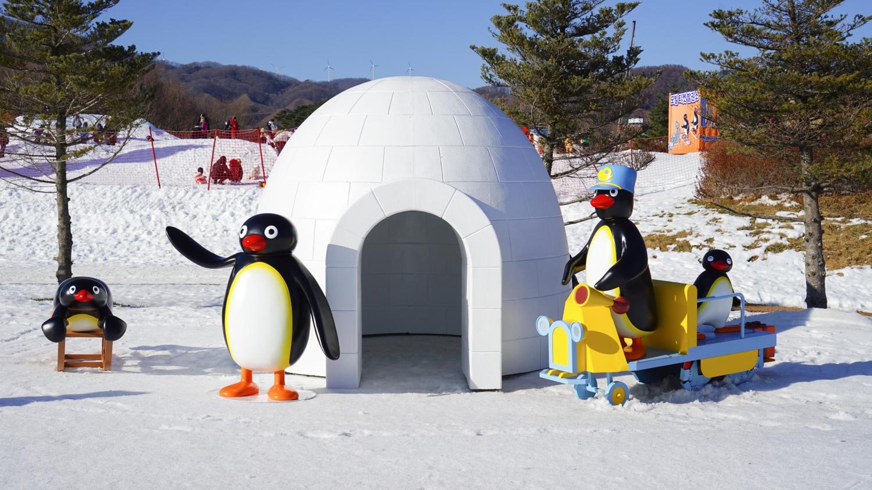 [Pingu PKG] Standard-Pingu Pass for 3 (Snow Village & Pingu Gift)