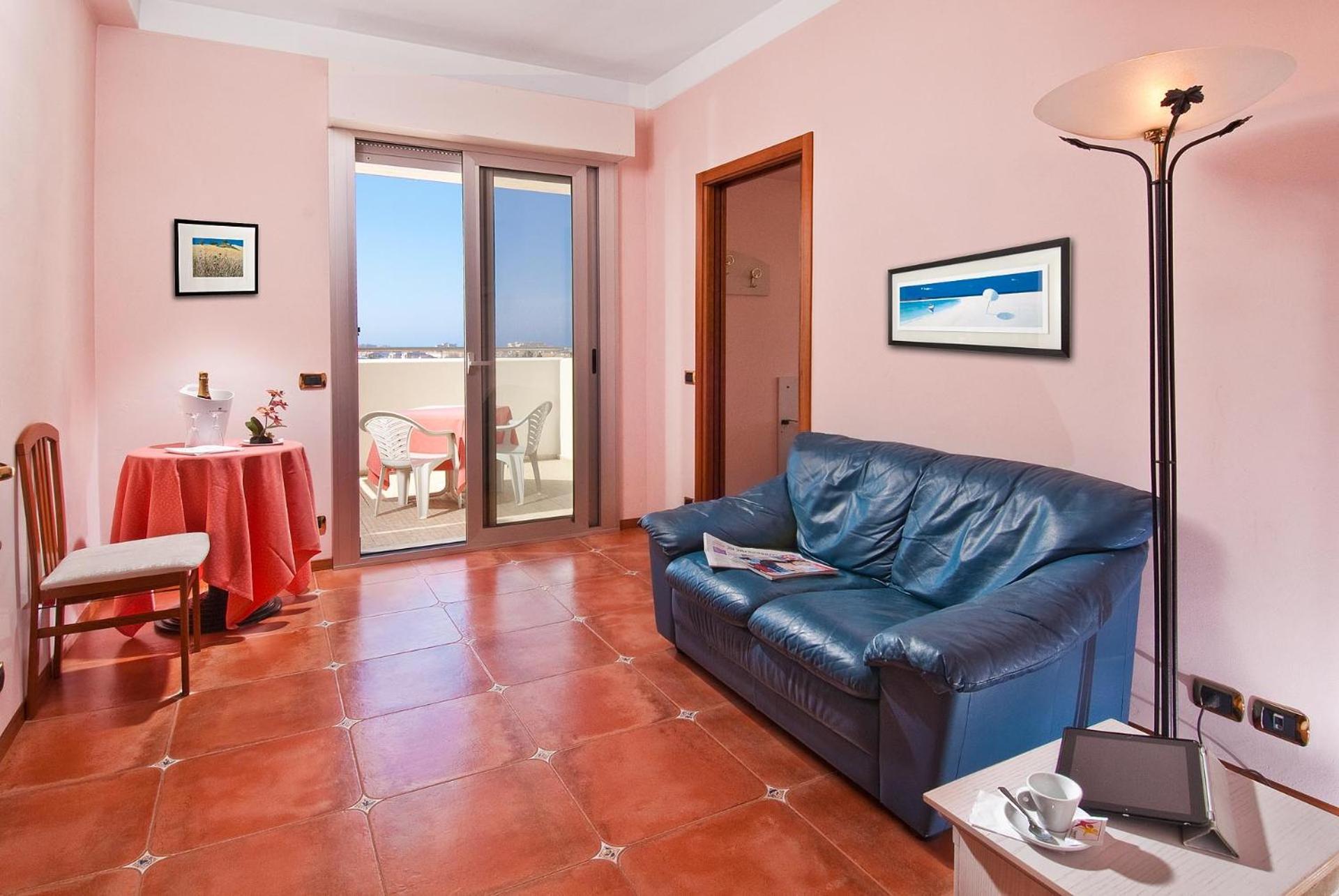 Quadruple Room with Sea View