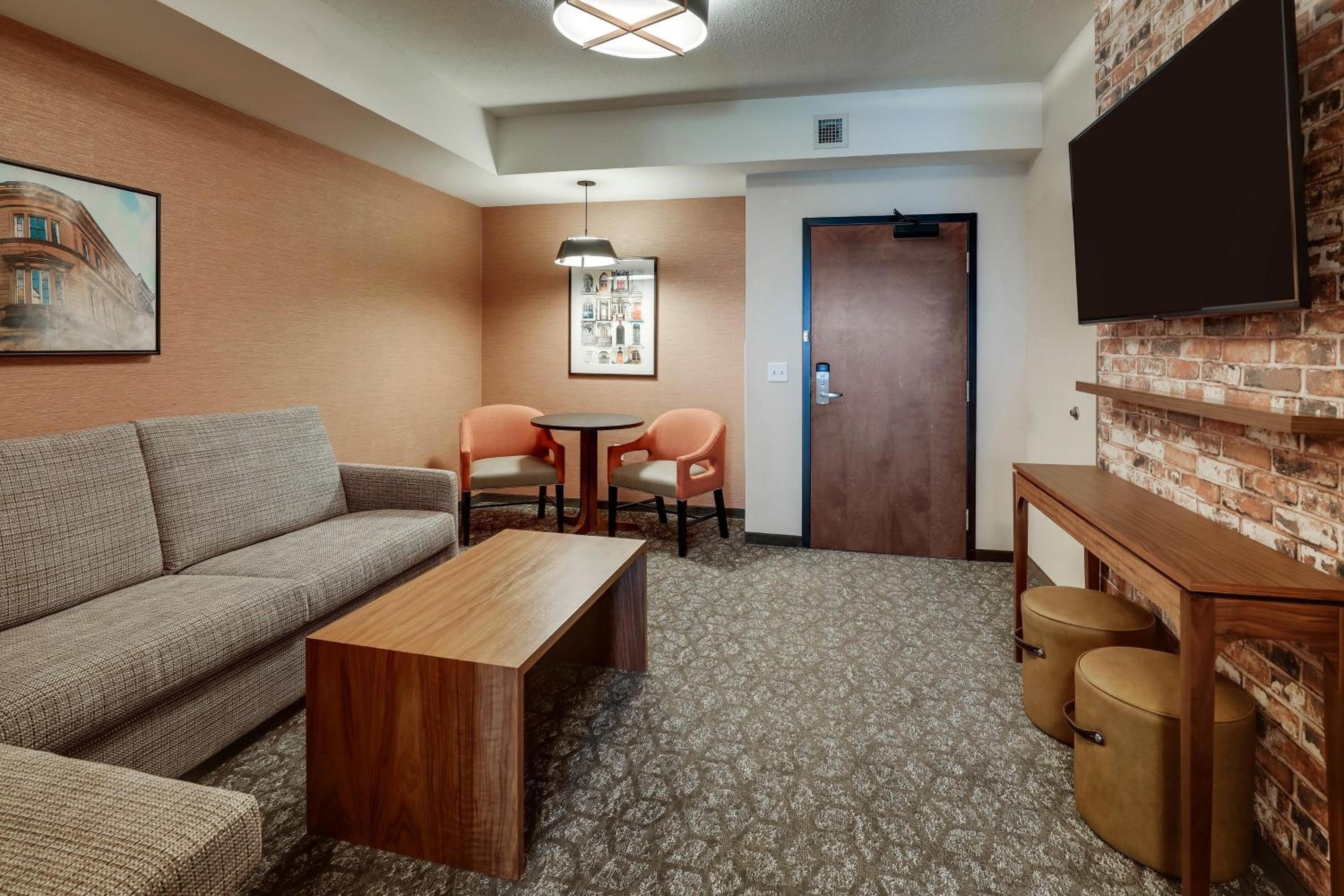 King Suite with Sofa Bed - Accessible, Roll-in Shower
