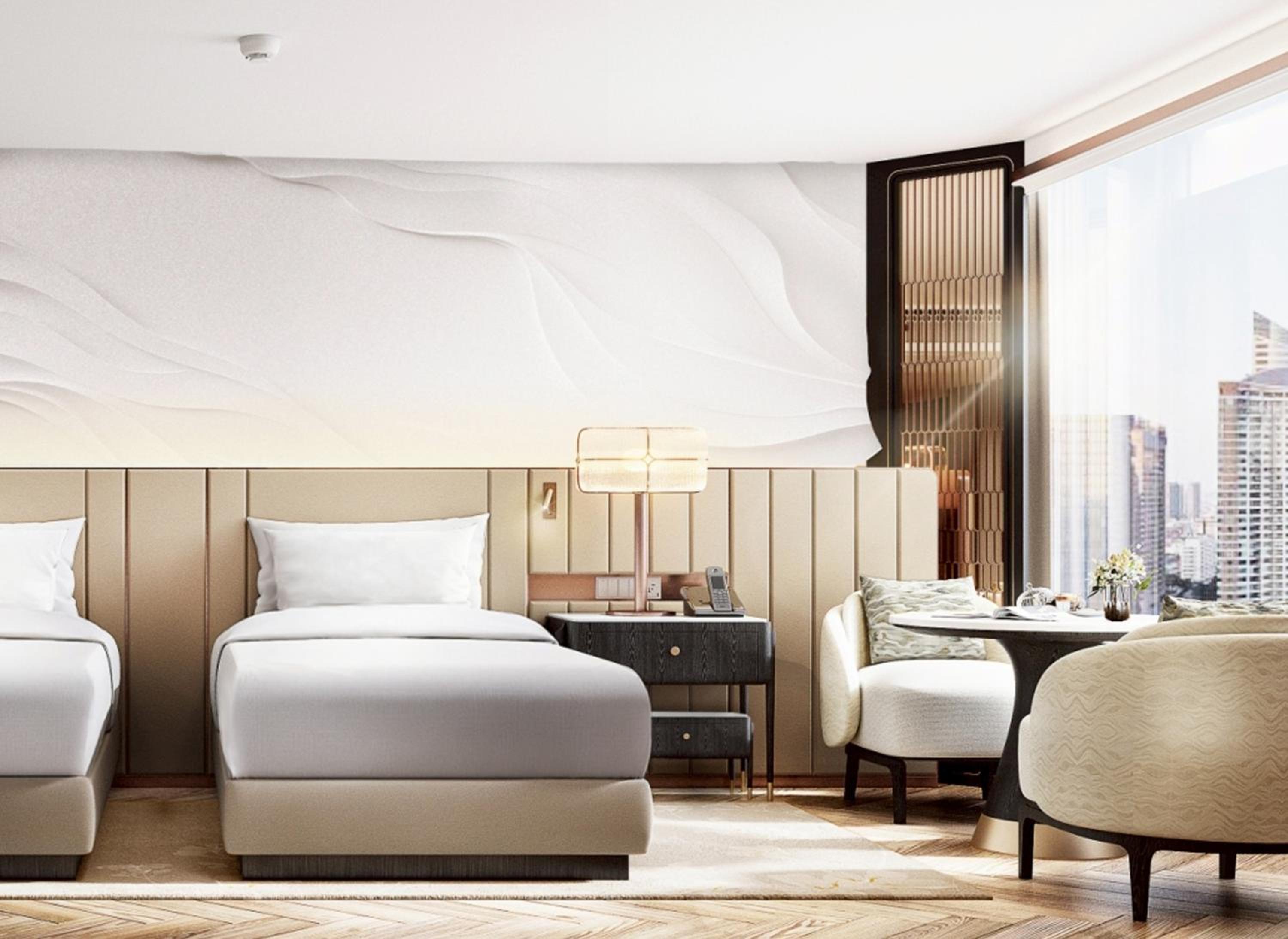 Deluxe Twin Room - High Floor photo 2