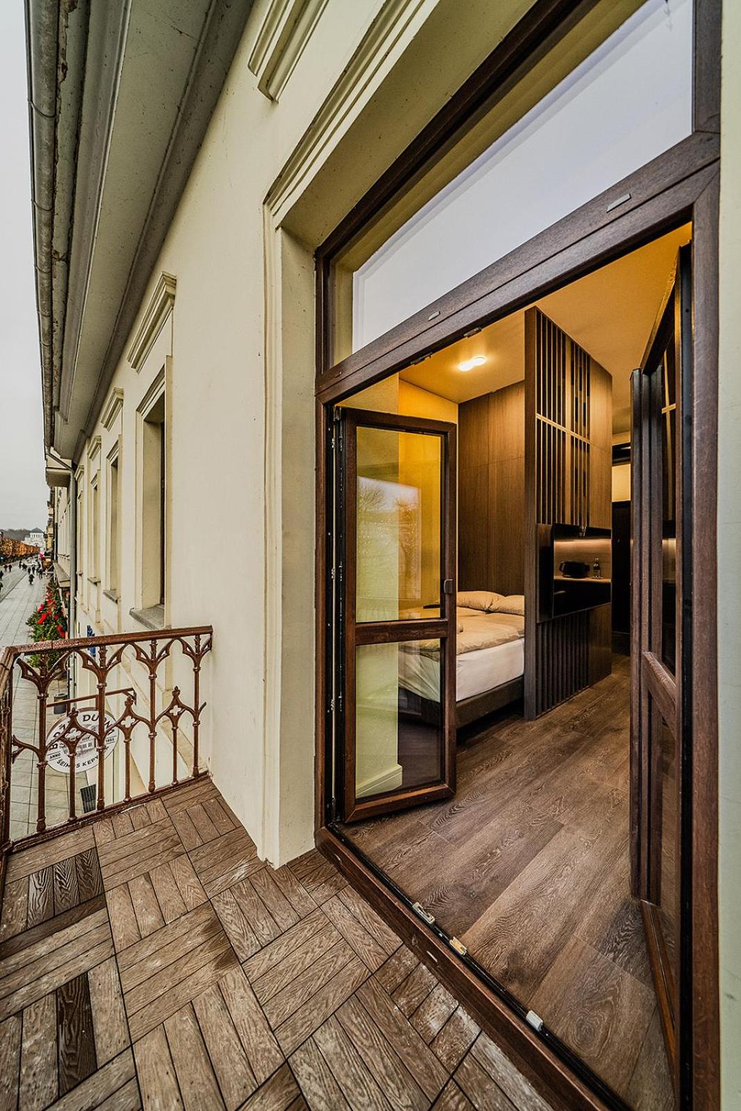 Studio with Balcony
