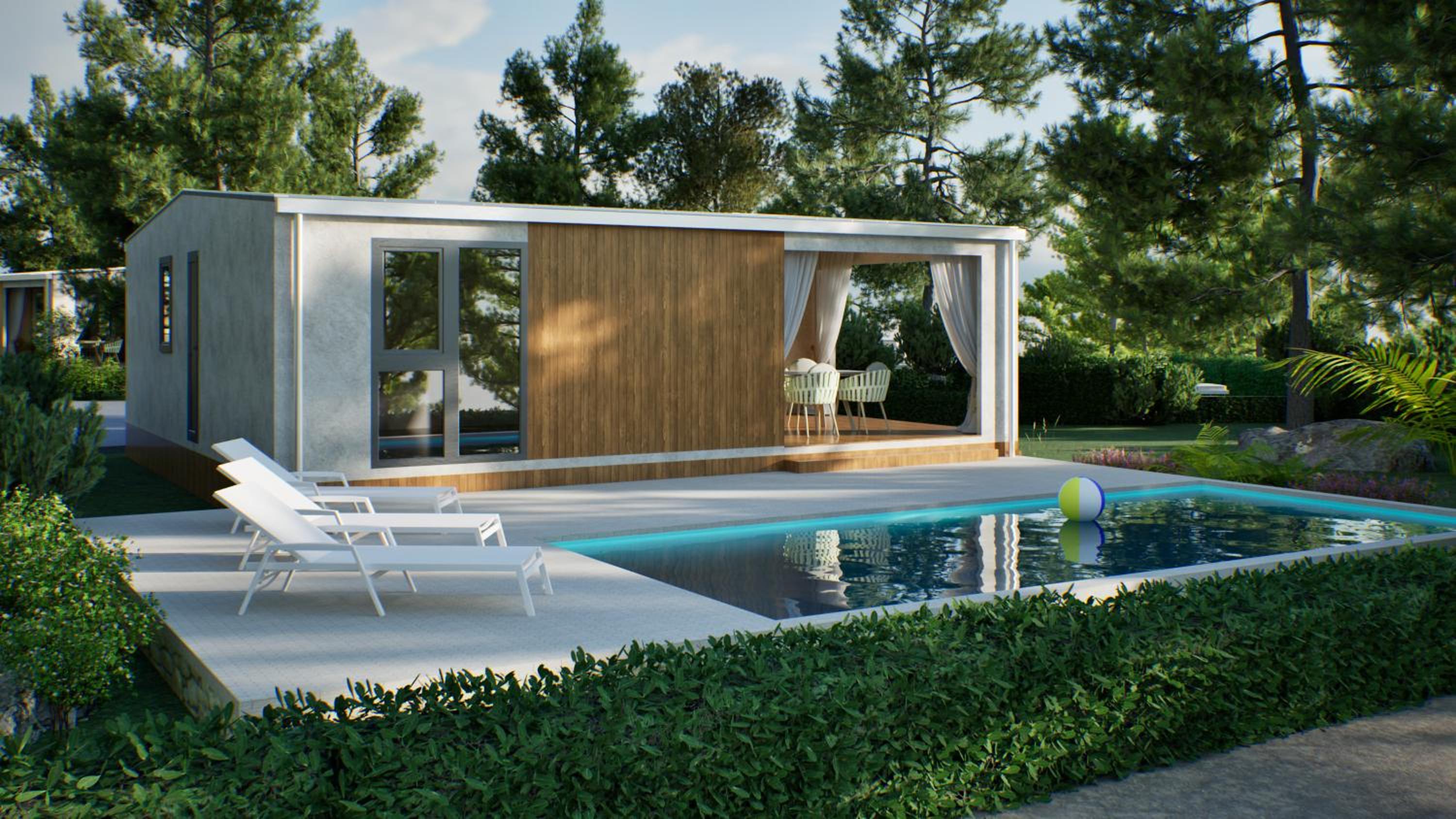 Premium Beachfront Glamping Villa with Private Pool