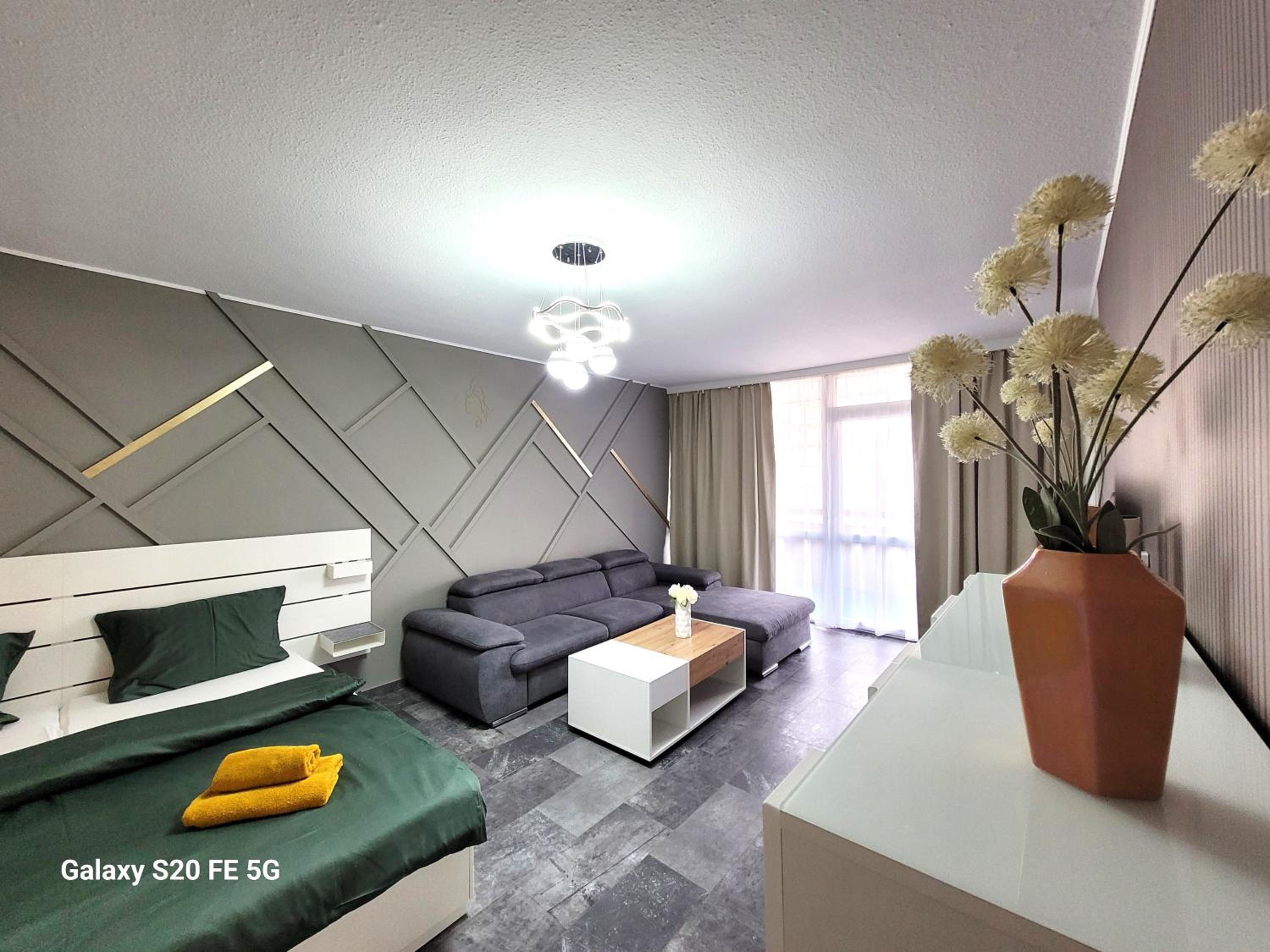 Three-Bedroom Apartment with Balcony