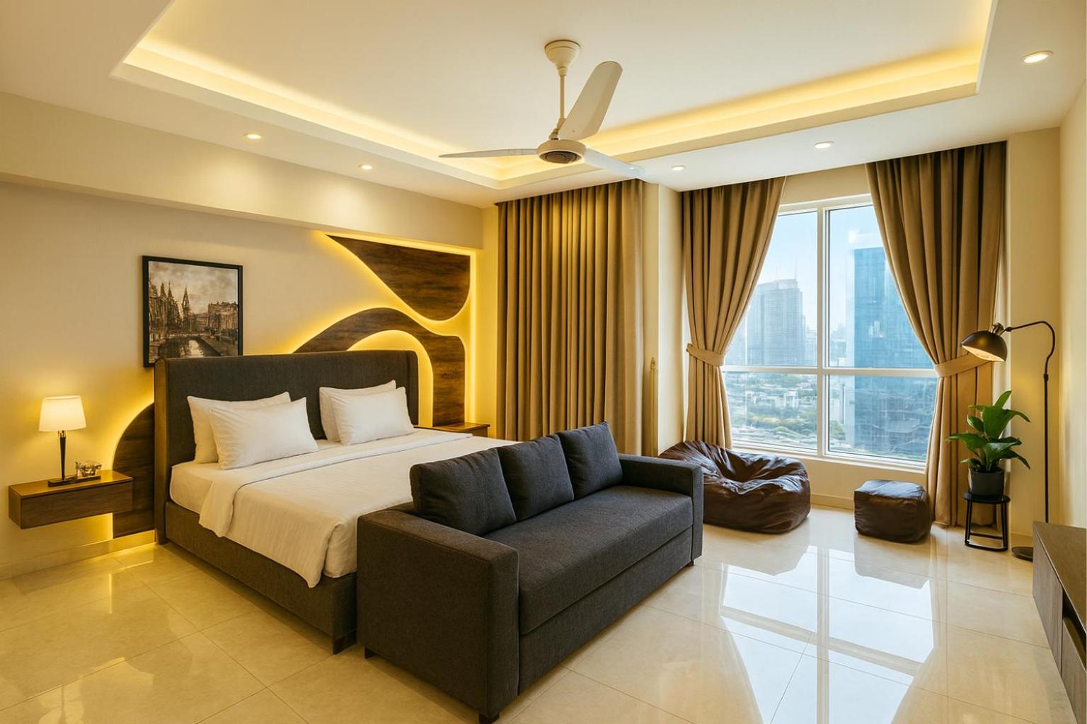 Apartment with City View photo 1