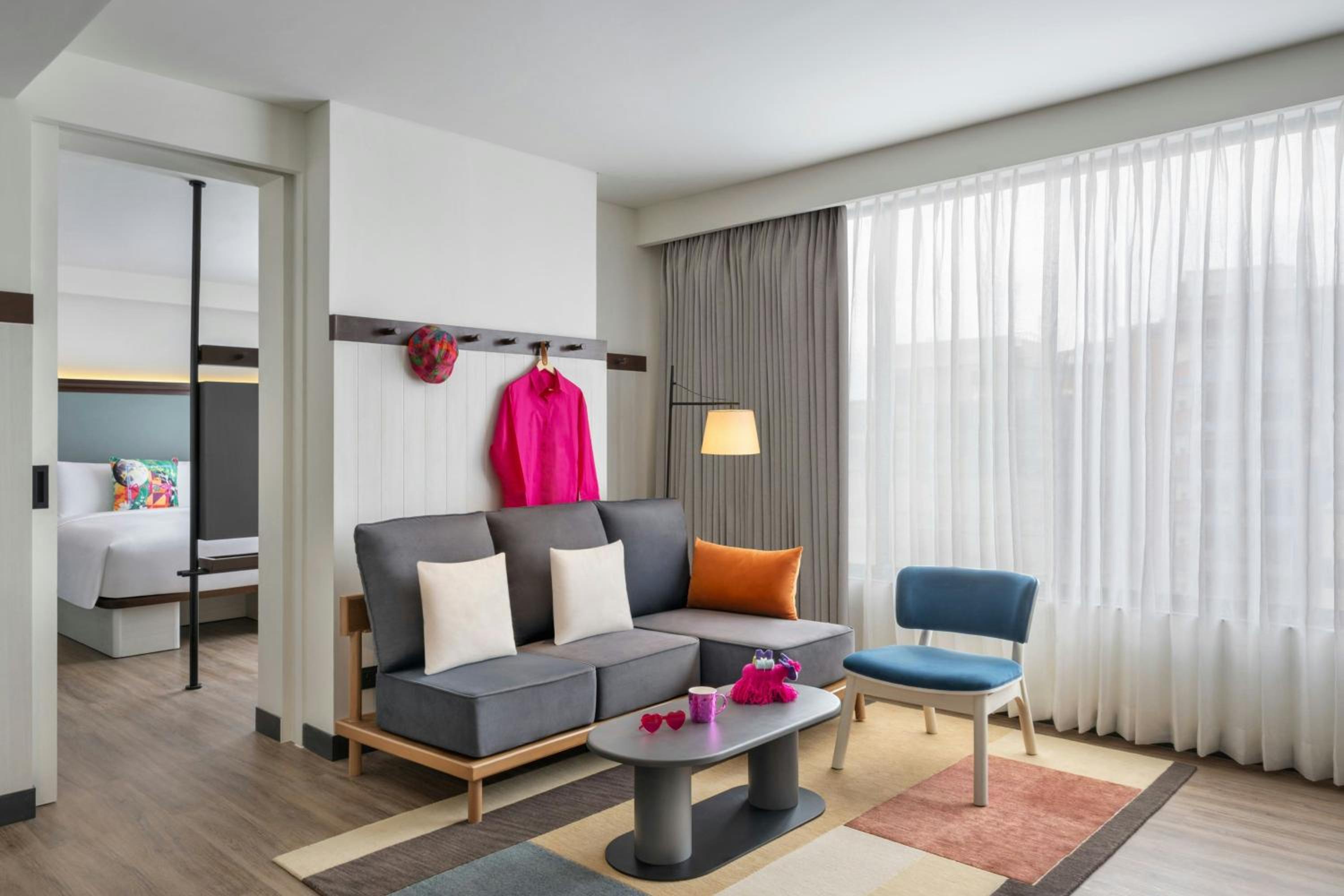Moxy Thamel One-Bedroom Executive Suite with Queen Bed