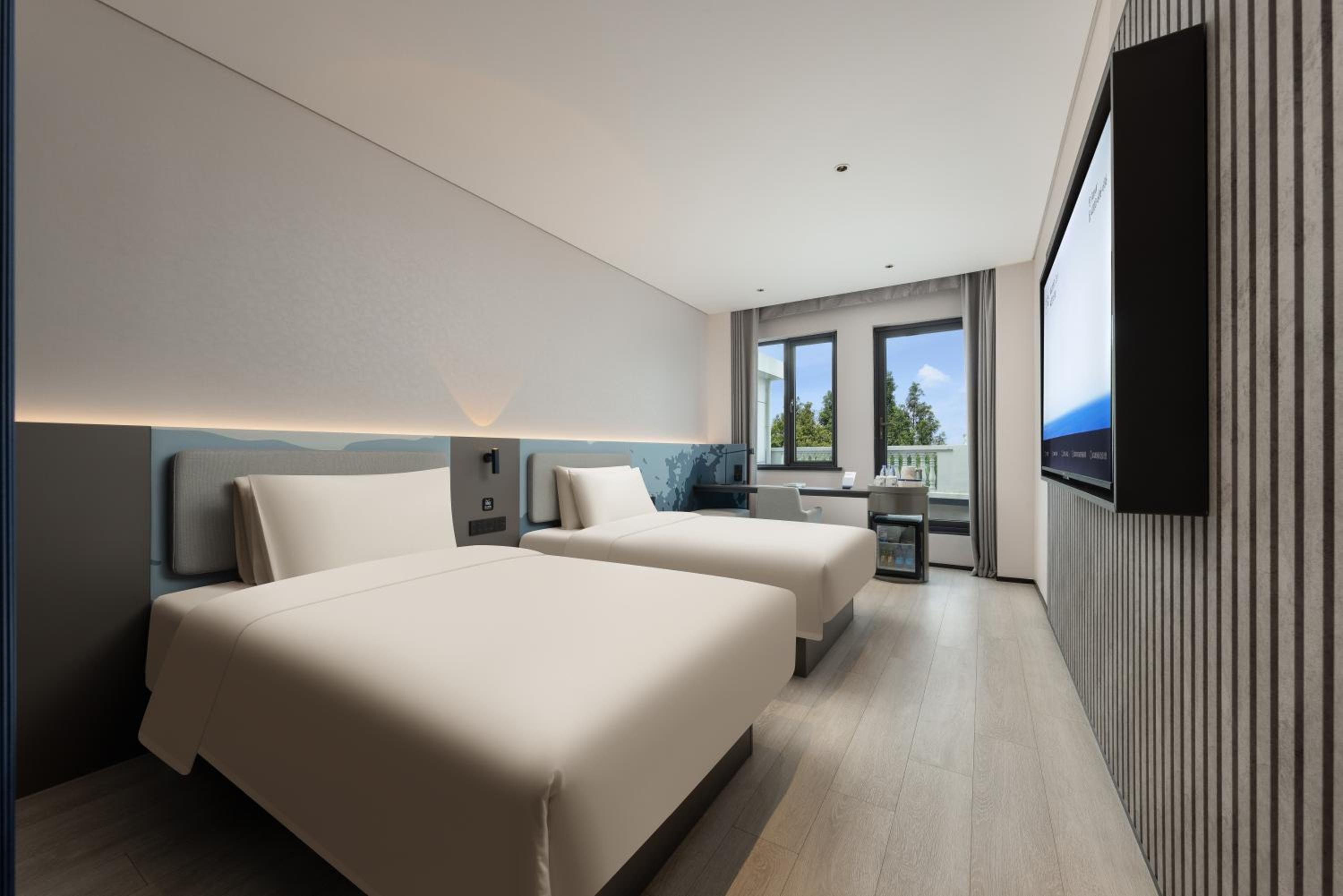 Twin Room with View