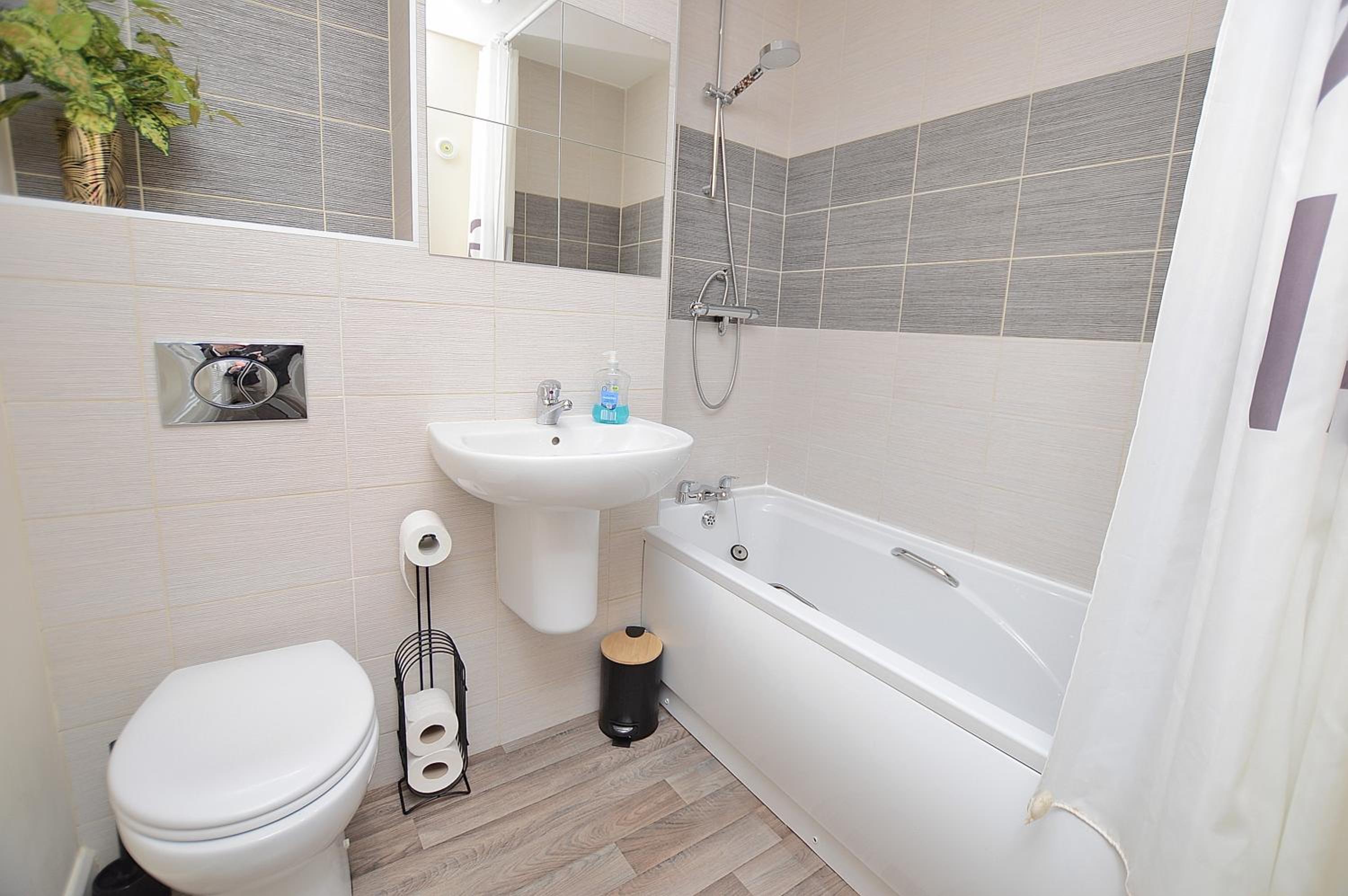 Two-Bedroom Apartment with Balcony