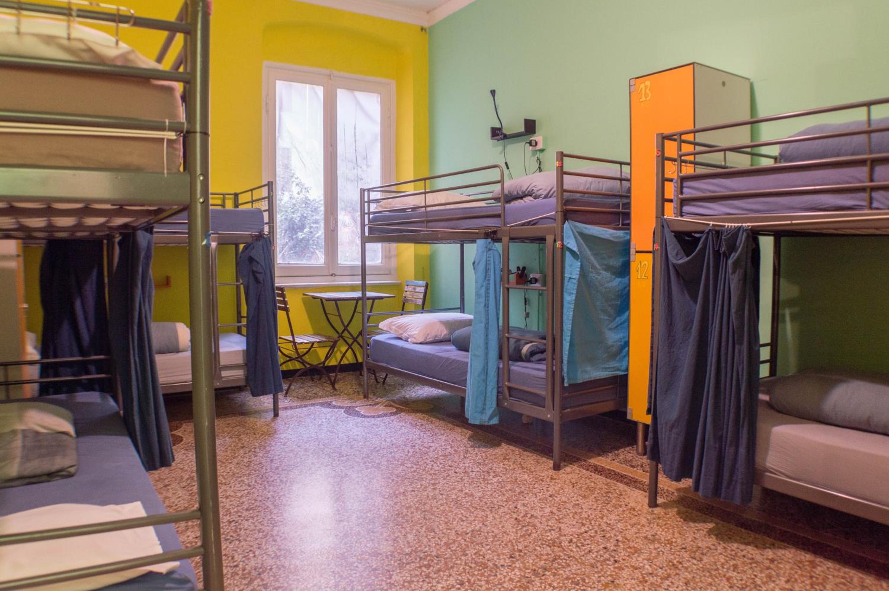 Bed in 8-Bed Female Dormitory Room