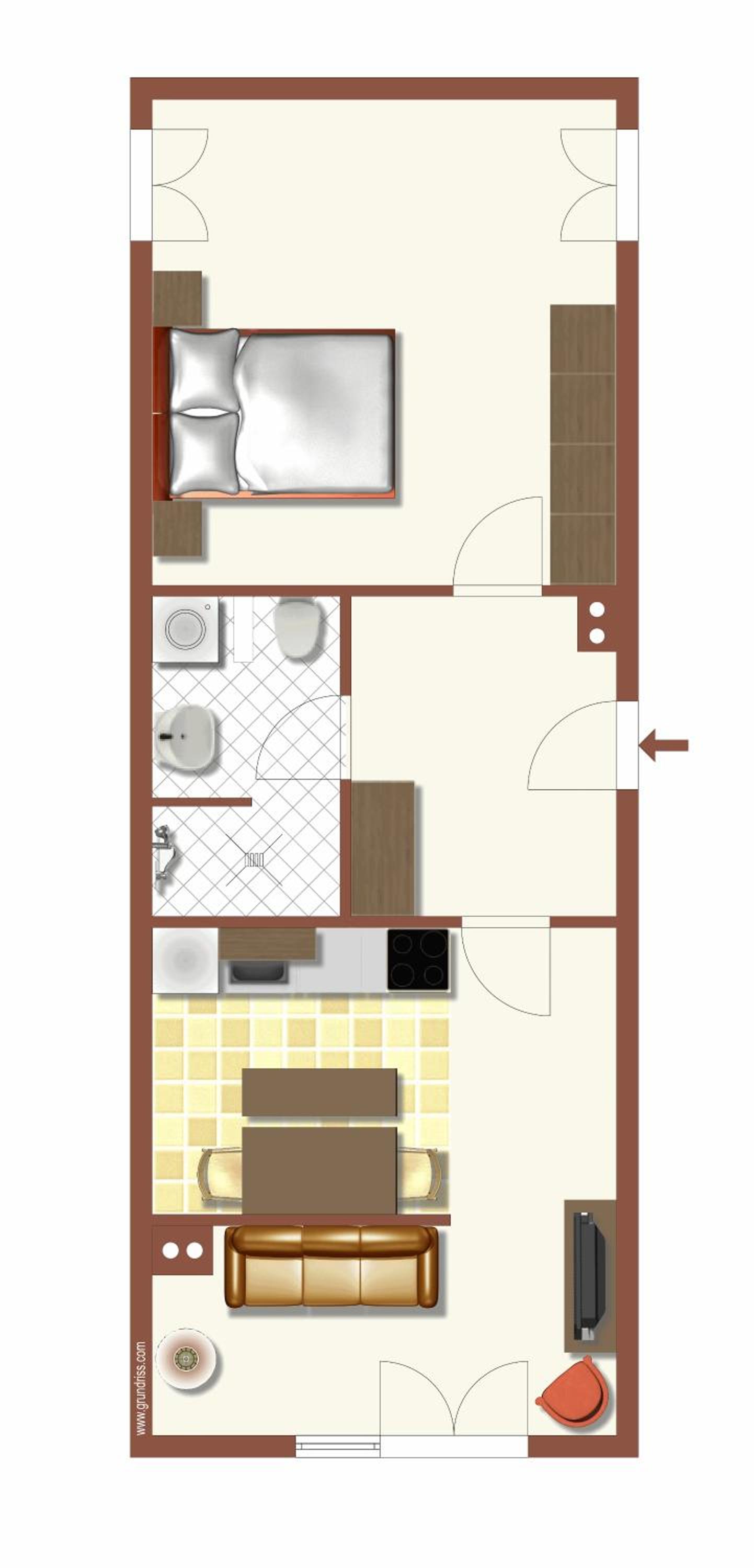 One-Bedroom Apartment with Sea View photo 3