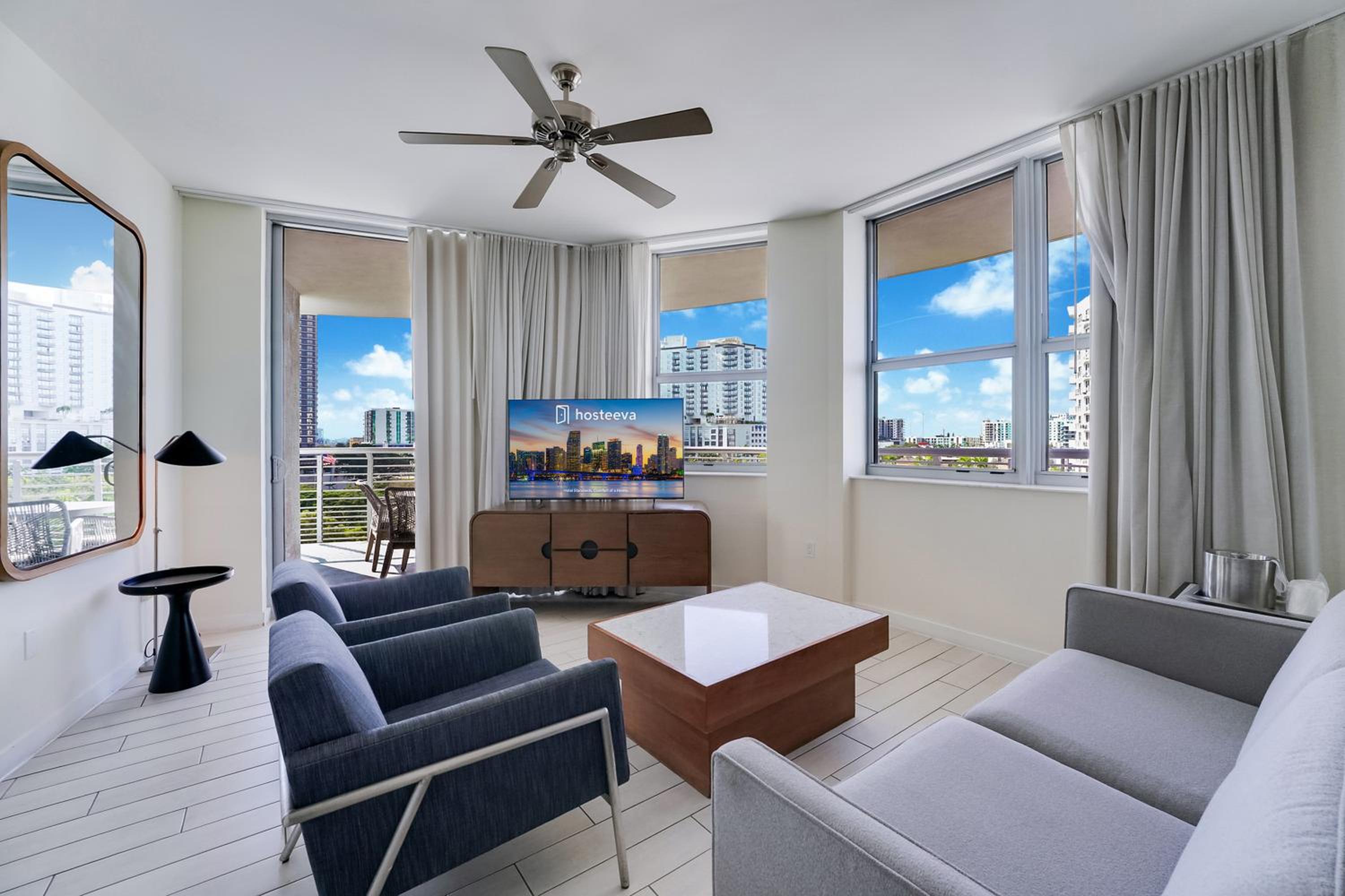 Two-Bedroom Apartment with Balcony