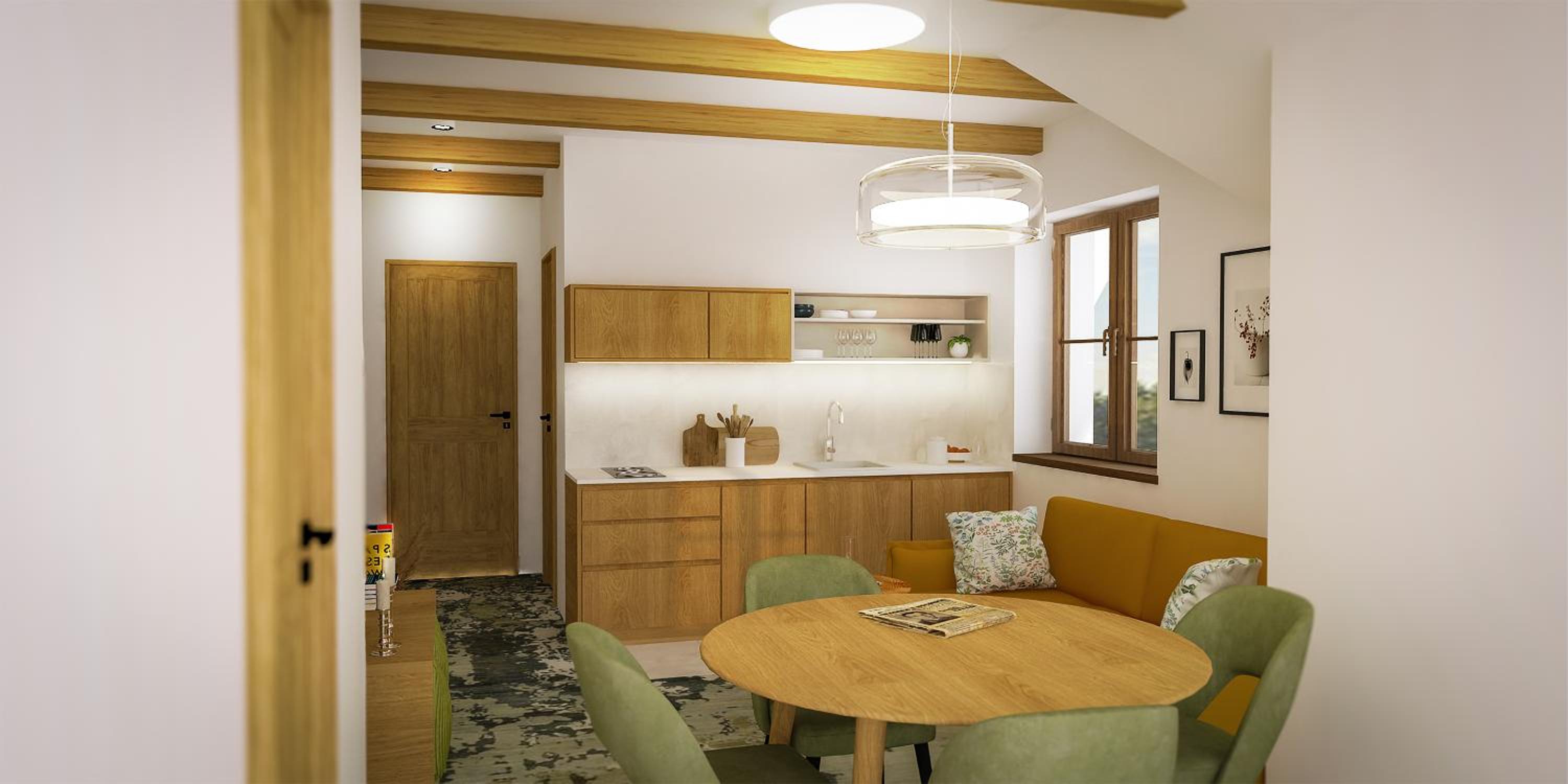 Two-Bedroom Apartment with Mountain View photo 1