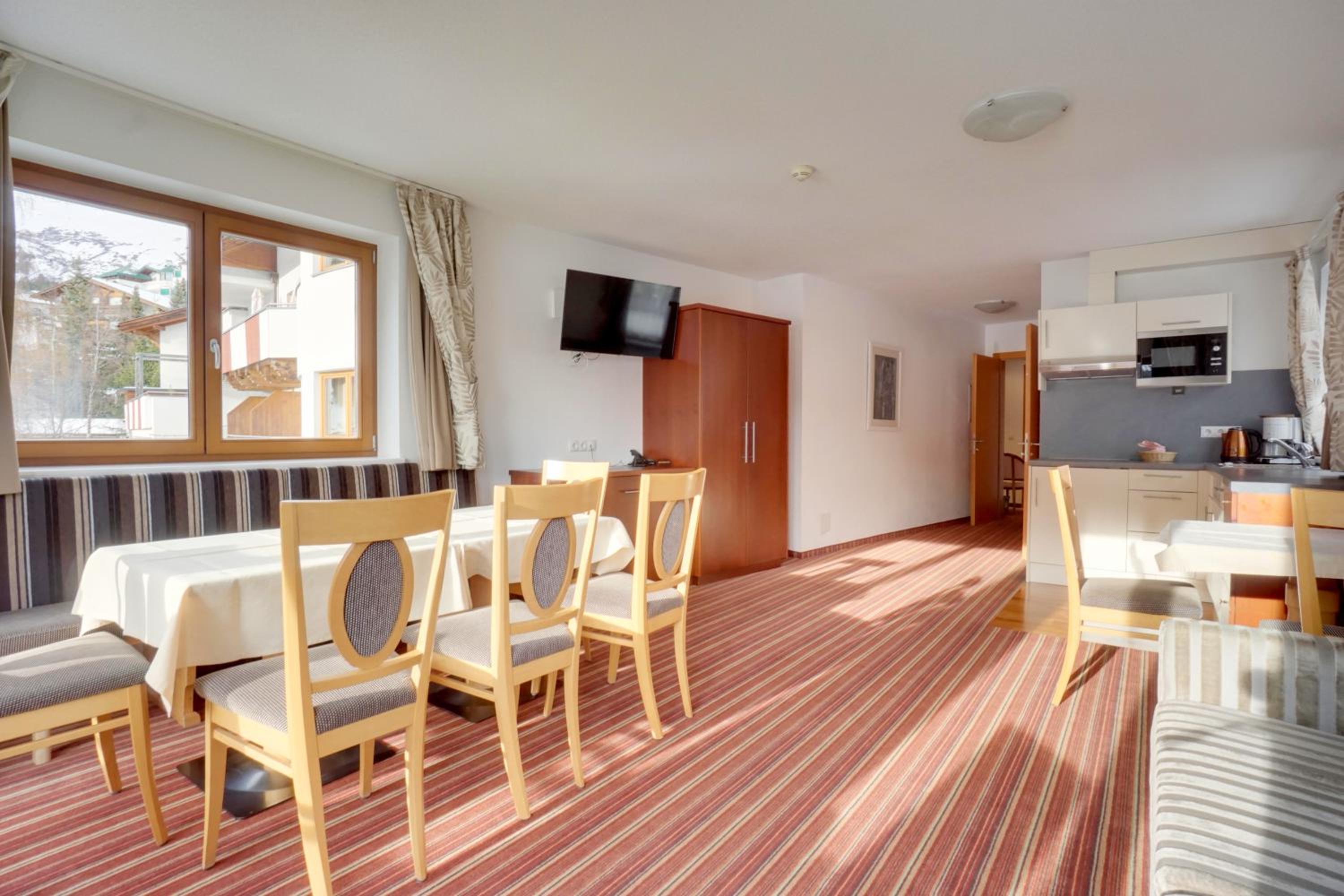 Two-Bedroom Apartment with Balcony and Terrace