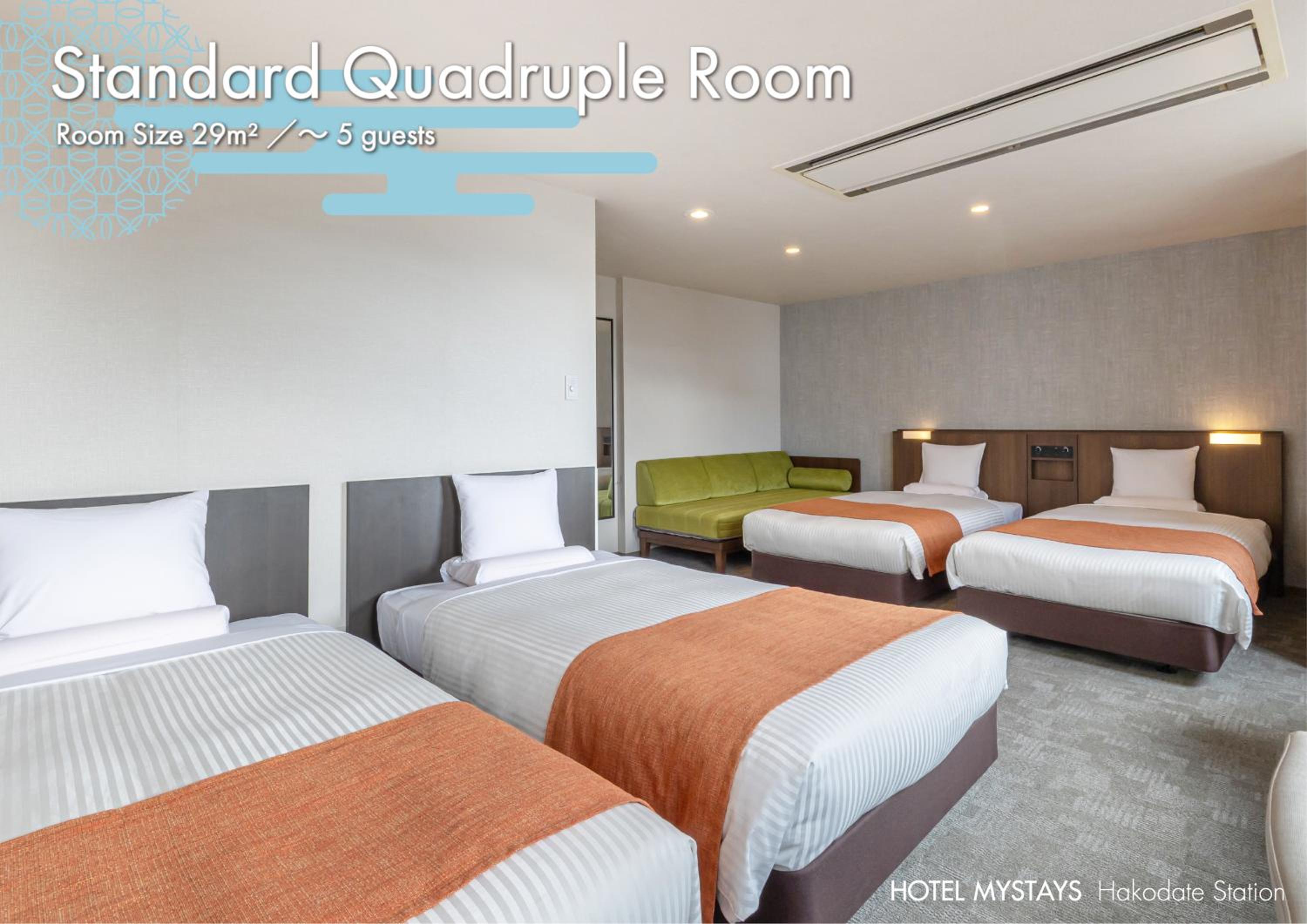 Standard Quadruple Room - Non-Smoking