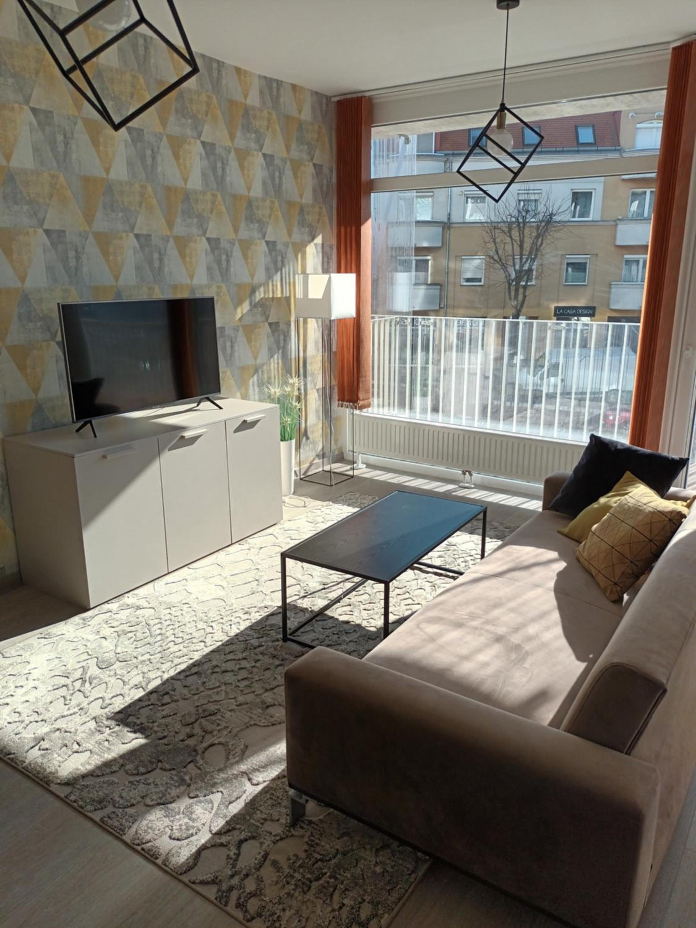 One-Bedroom Apartment with Terrace