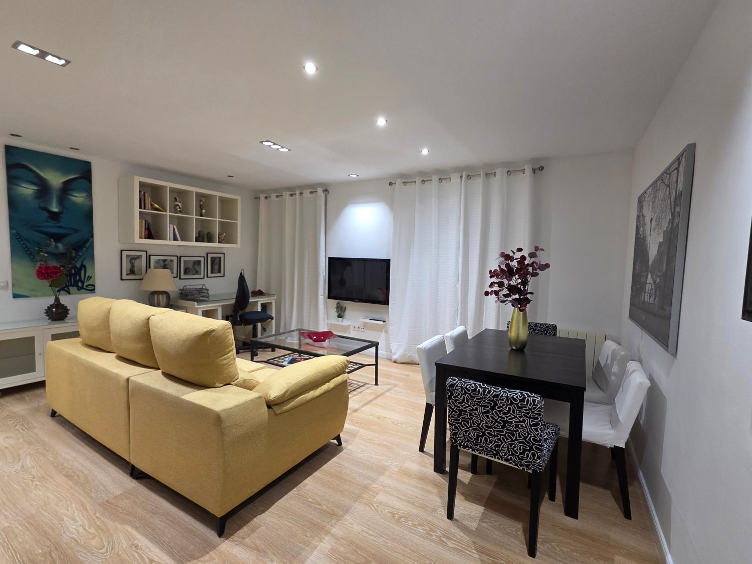 Deluxe One-Bedroom Apartment with City View