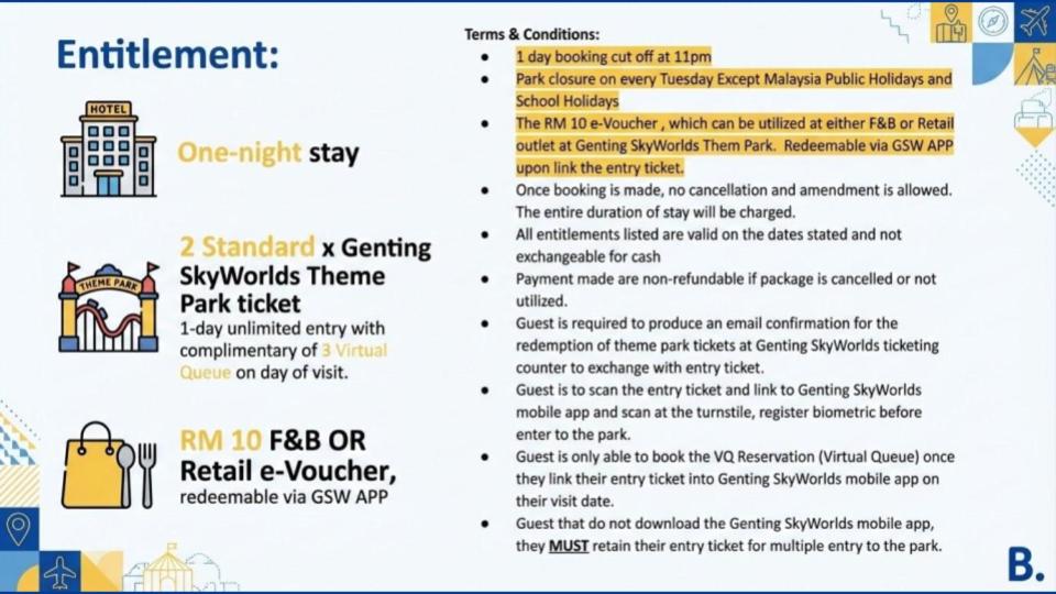 2026 Genting SkyWorlds Theme Park Room Package at First World Hotel - Standard Room (2 Standard x Genting SkyWorlds Theme Park ticket 1-day unlimited entry) - Photo 8
