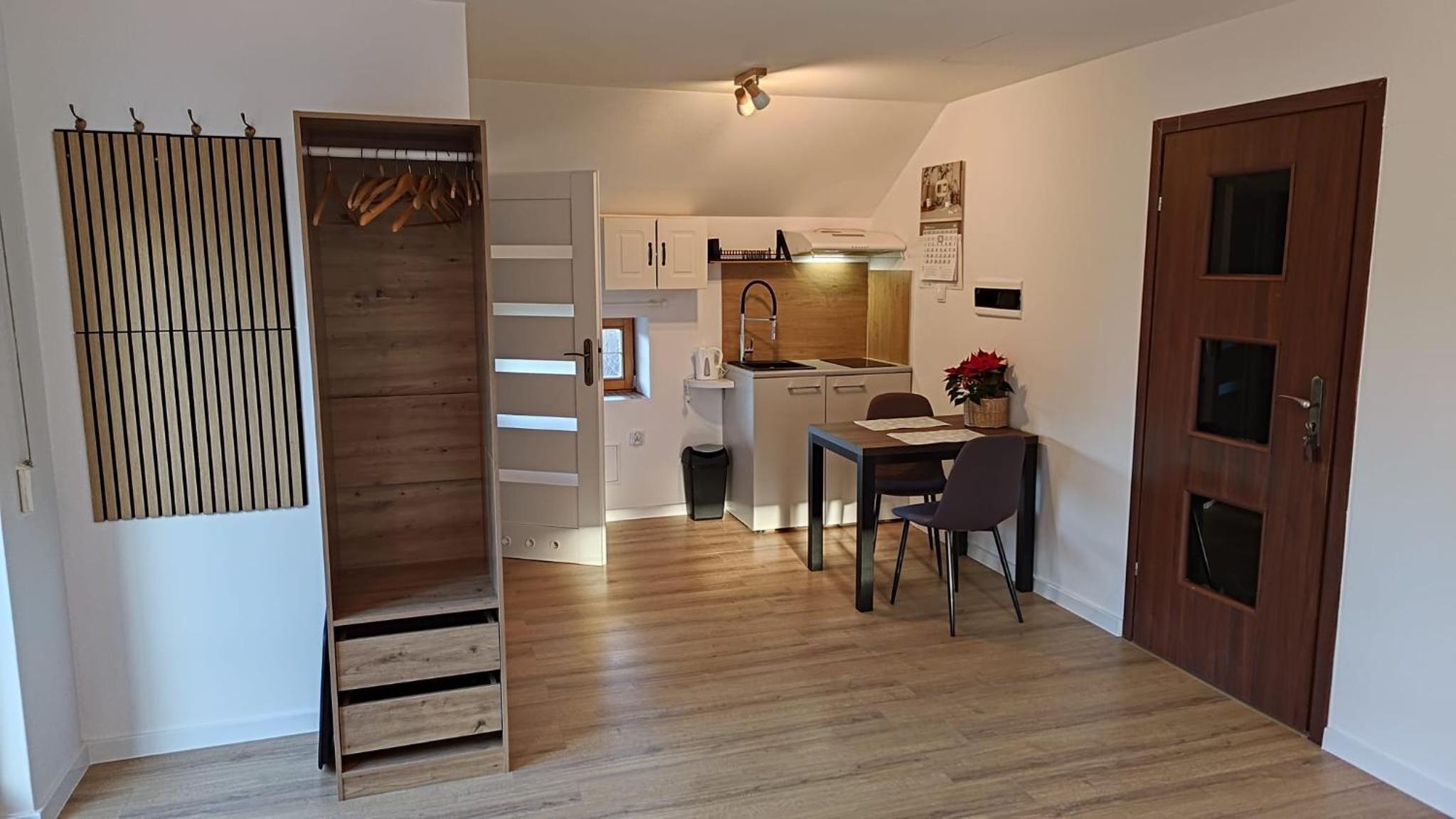 Studio with Balcony