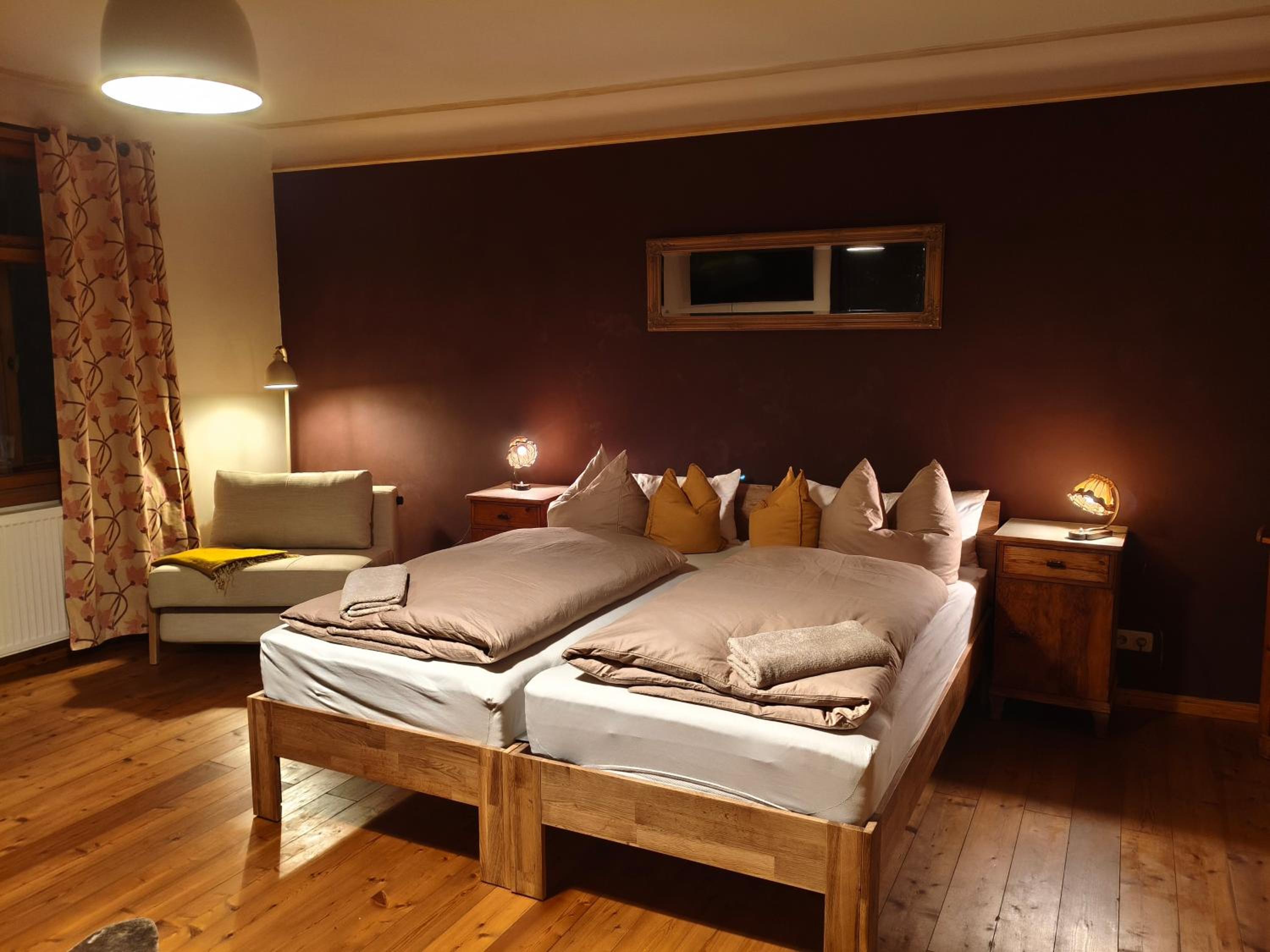Deluxe Two-Bedroom Apartment with Garden View mit Sauna photo 1