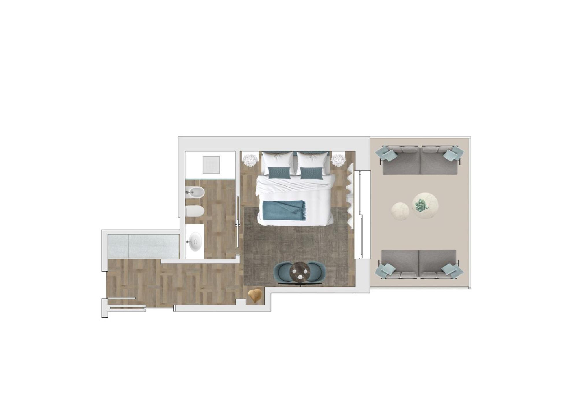 Superior Double Room with Terrace