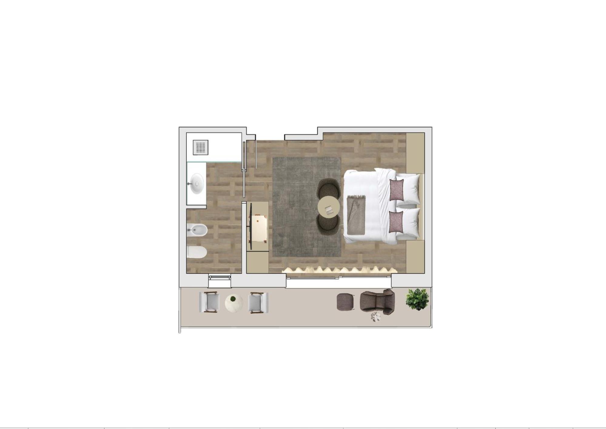 Deluxe Double Room with Sea View