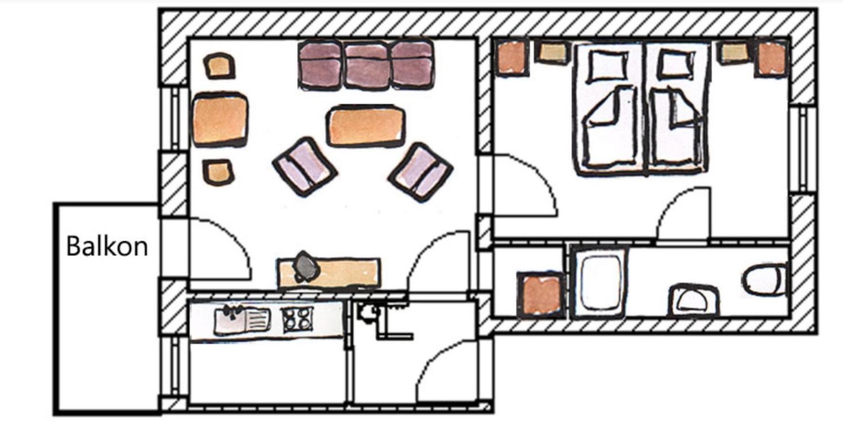 One-Bedroom Apartment photo 1