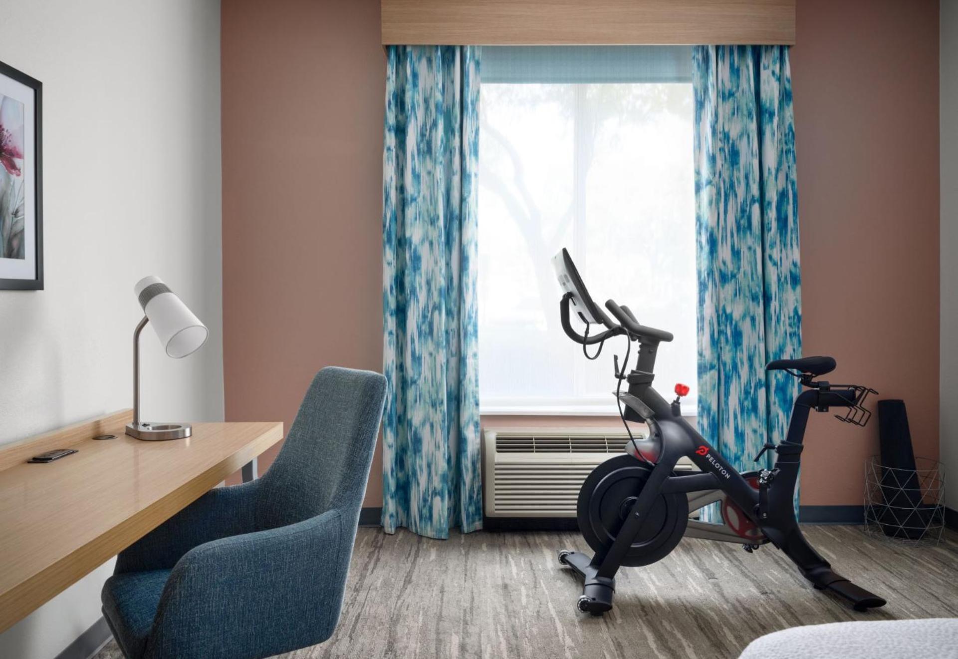 One King Bed Room with Peloton Bike and Shower - Photo 4