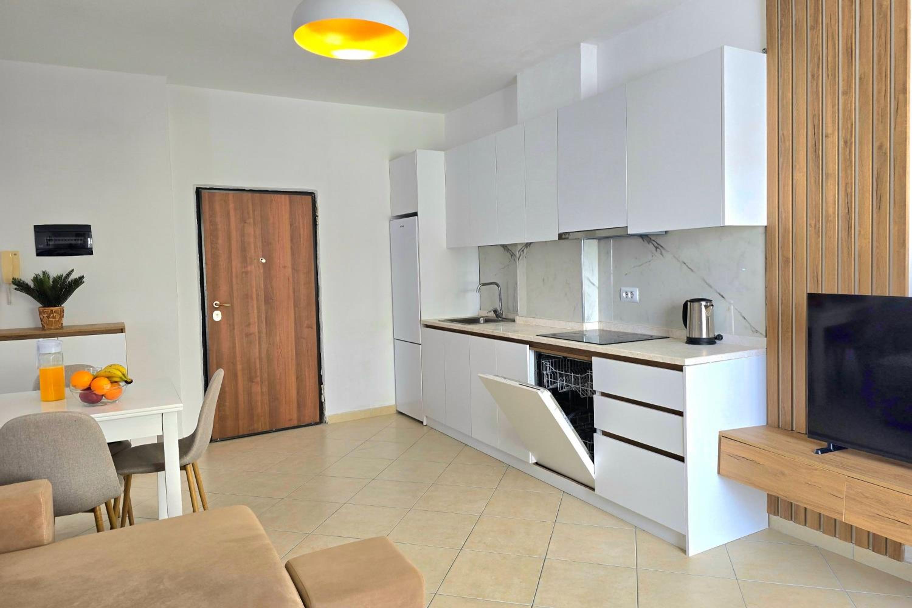 Two-Bedroom Apartment with Balcony