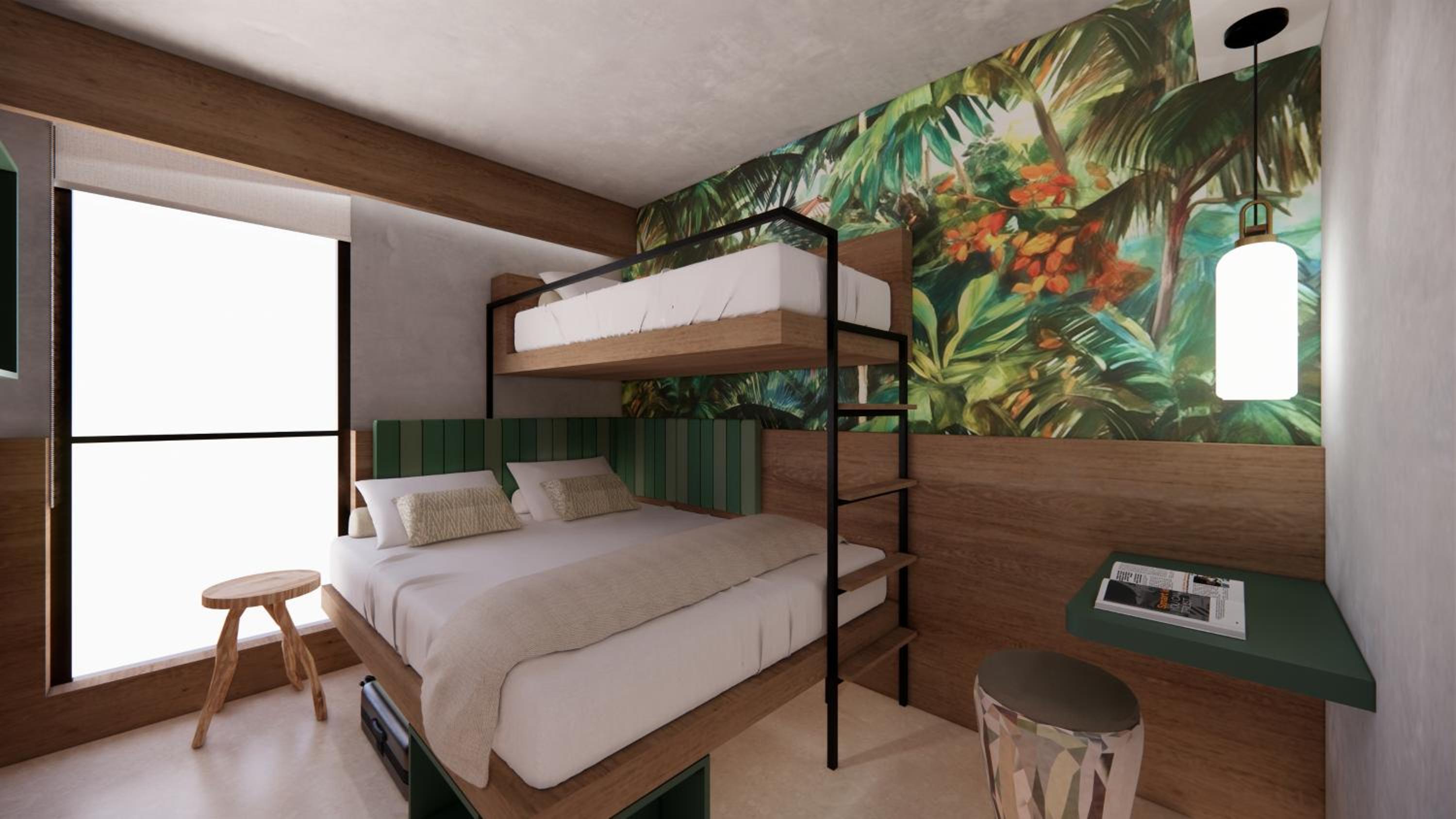 Standard Bunkie - vista Interna não fumante