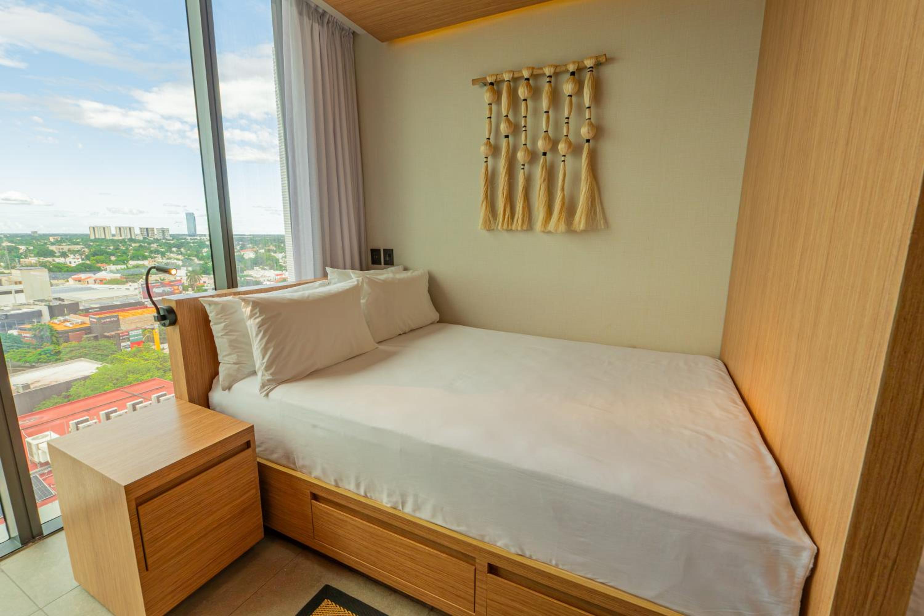 Standard Double Room with Two Double Beds and City View