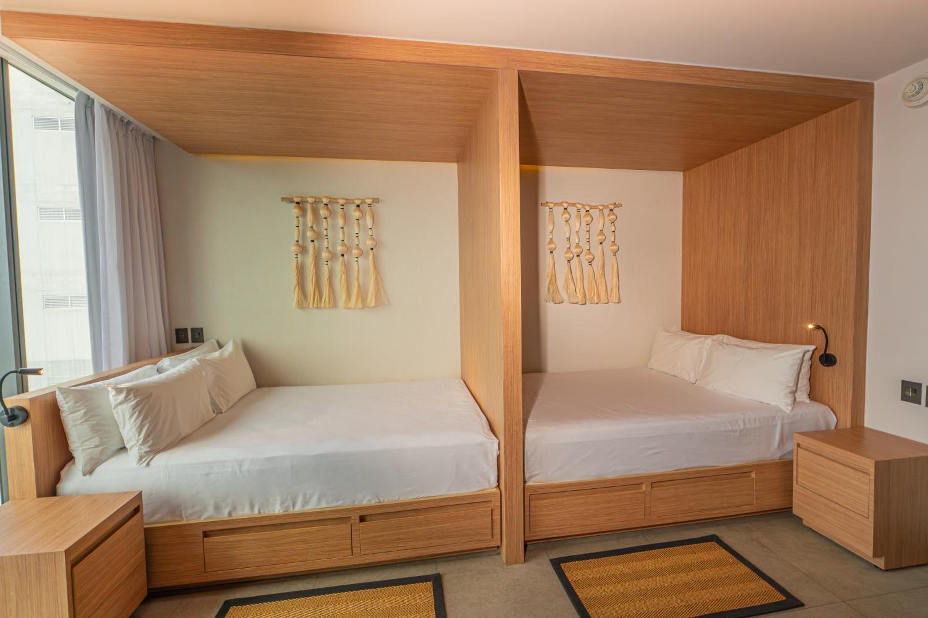 Standard Double Room with Two Double Beds and City View