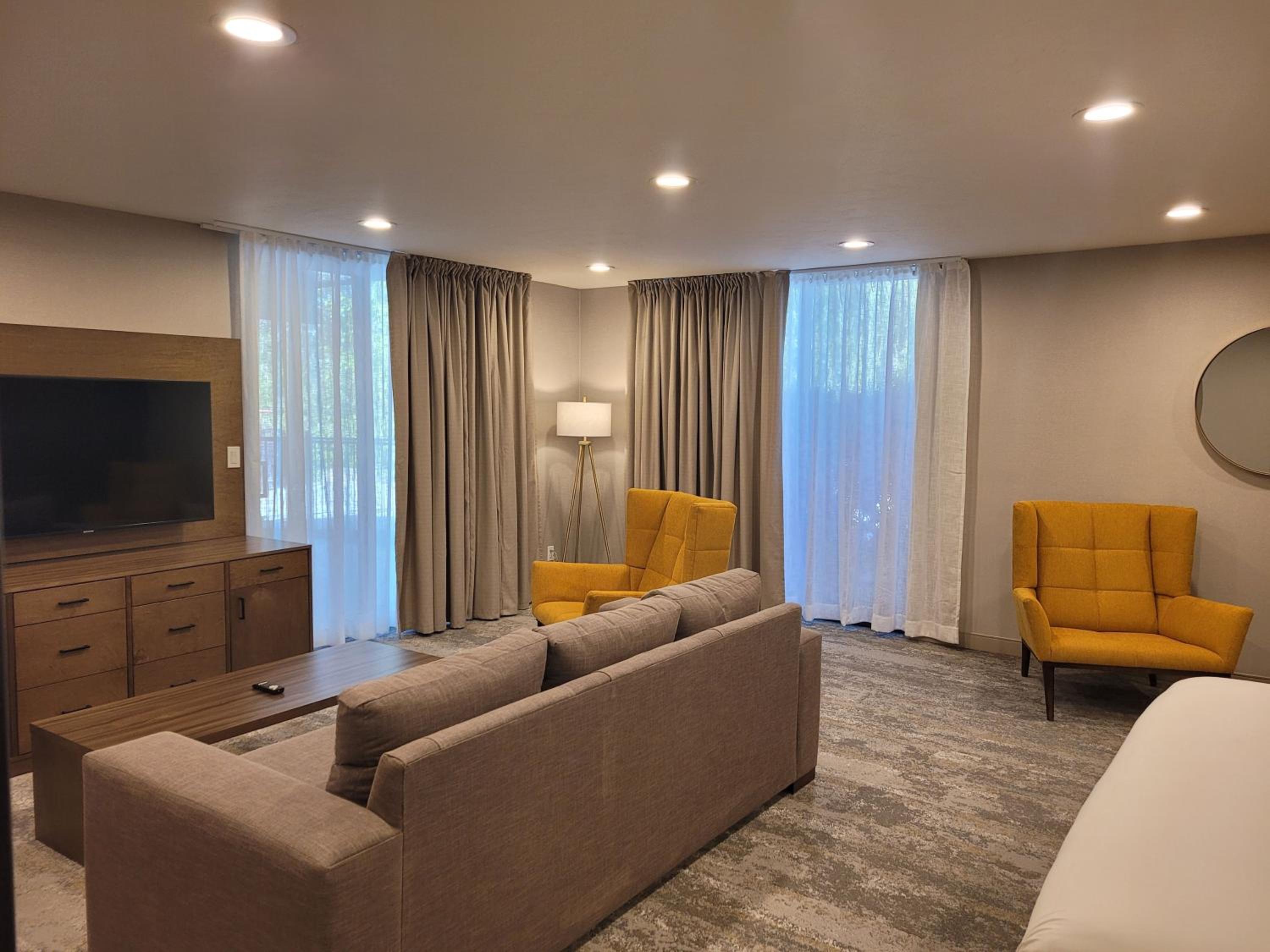 King Suite with Sofa Bed, Spa Bath, Living Room and Wet Bar - Non-Smoking - Photo 4