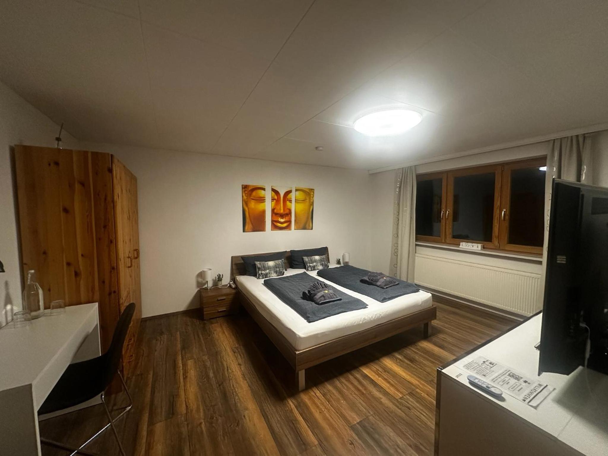 Family Room with Shared Bathroom