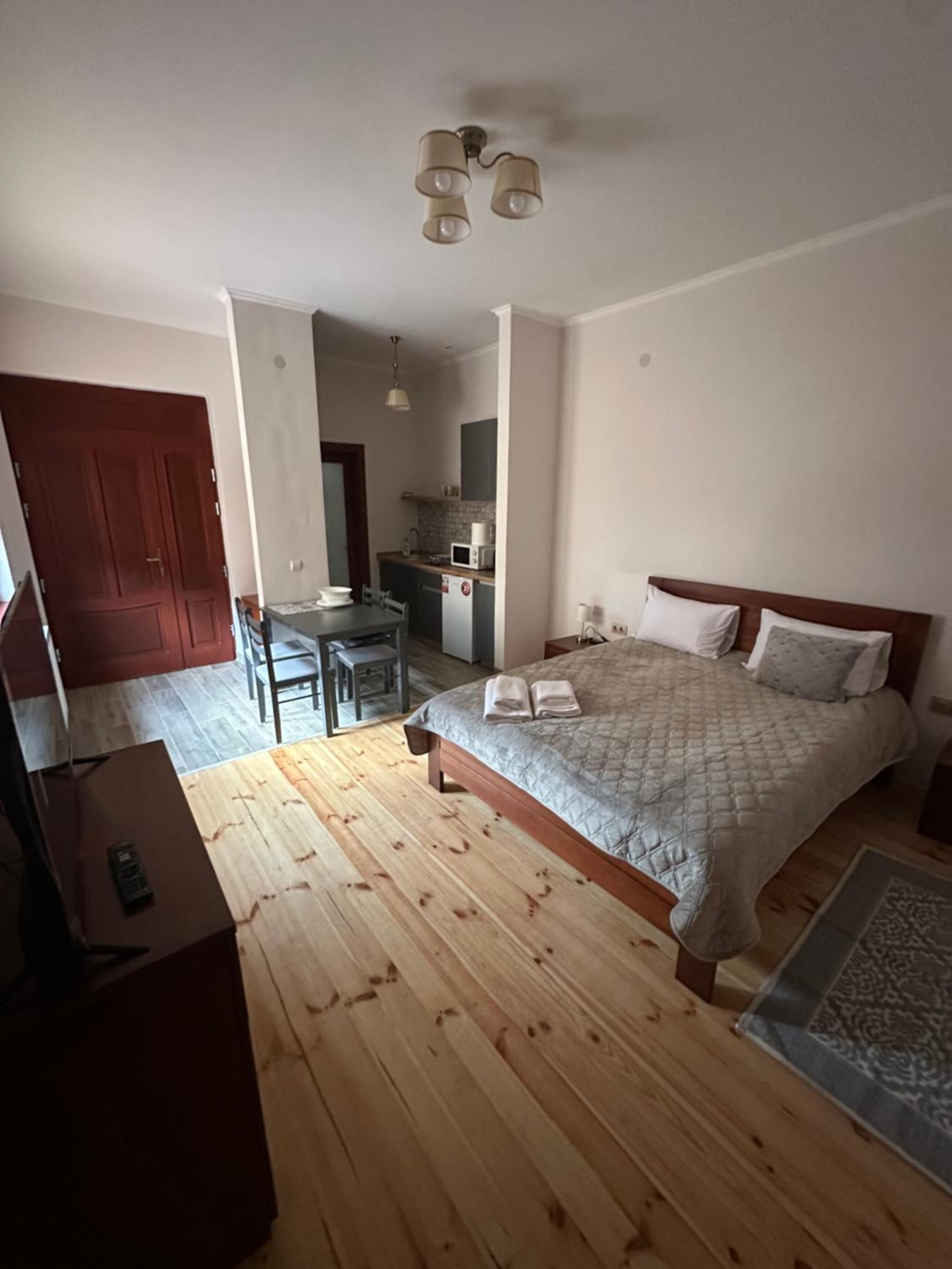 Studio Apartment with One Double Bed