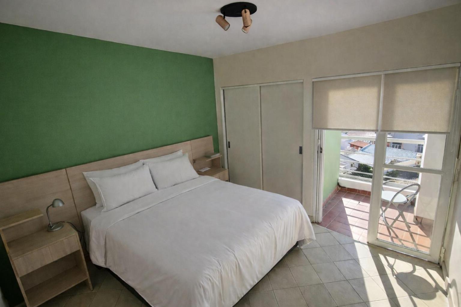 Deluxe One-Bedroom Apartment with City View