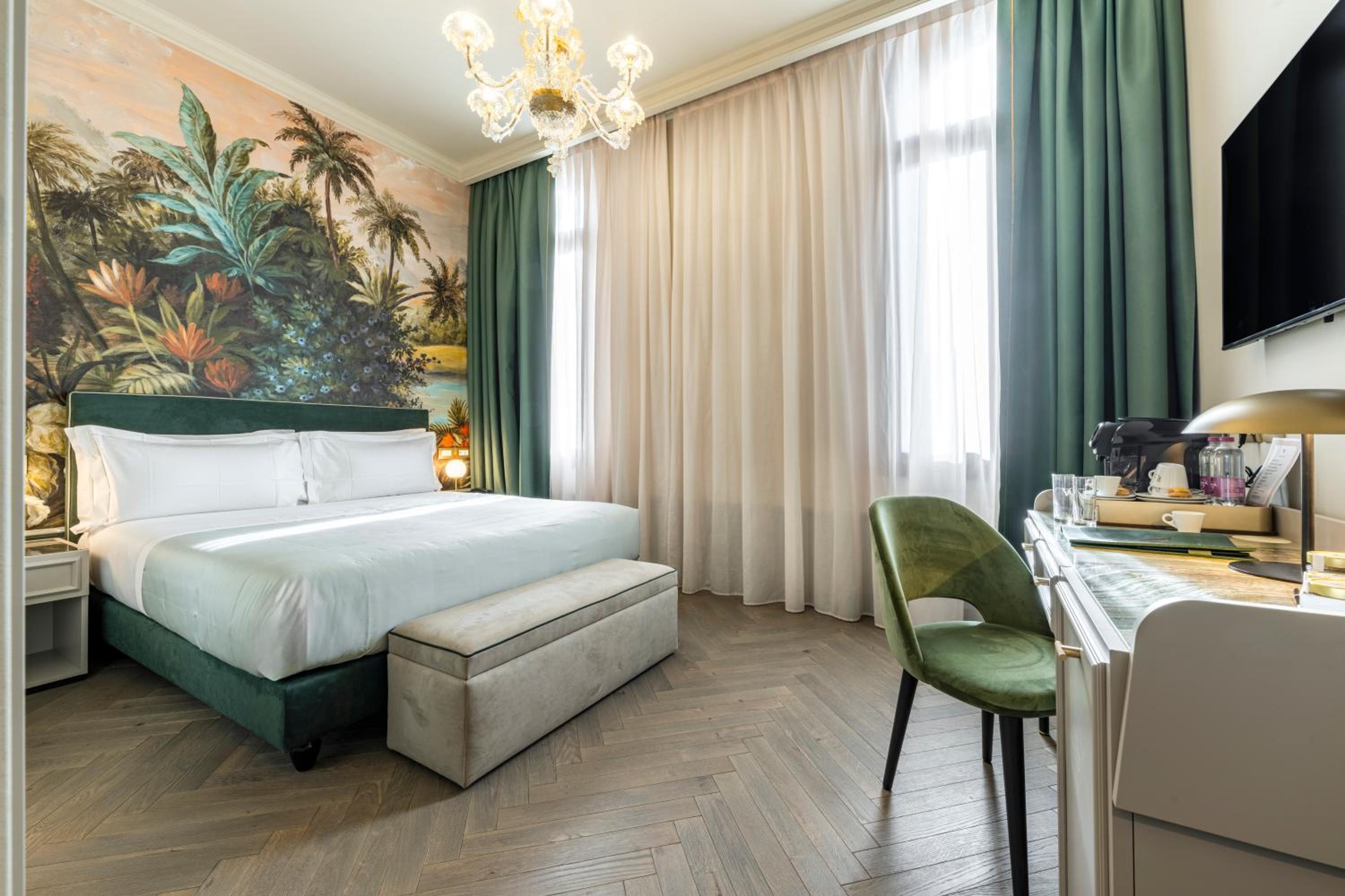 Deluxe Double or Twin Room with Garden View photo 2