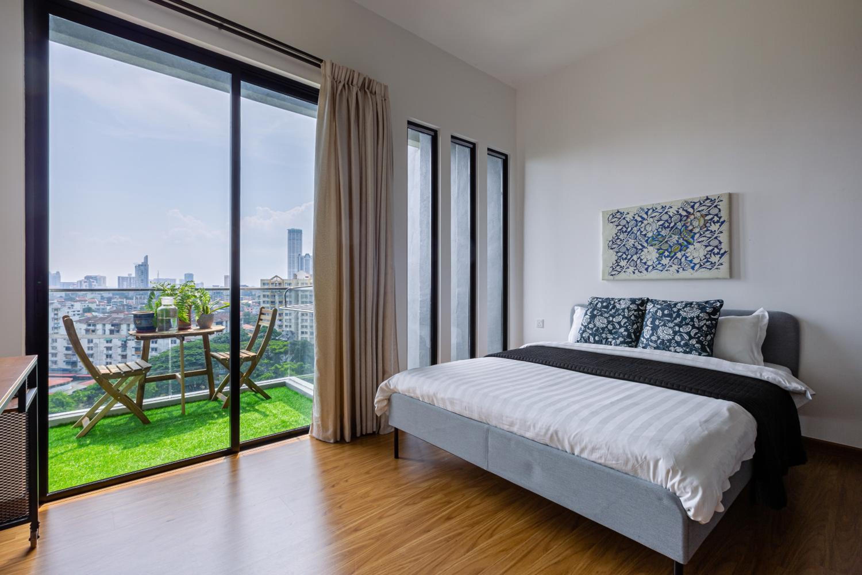 Two-Bedroom Apartment with City View