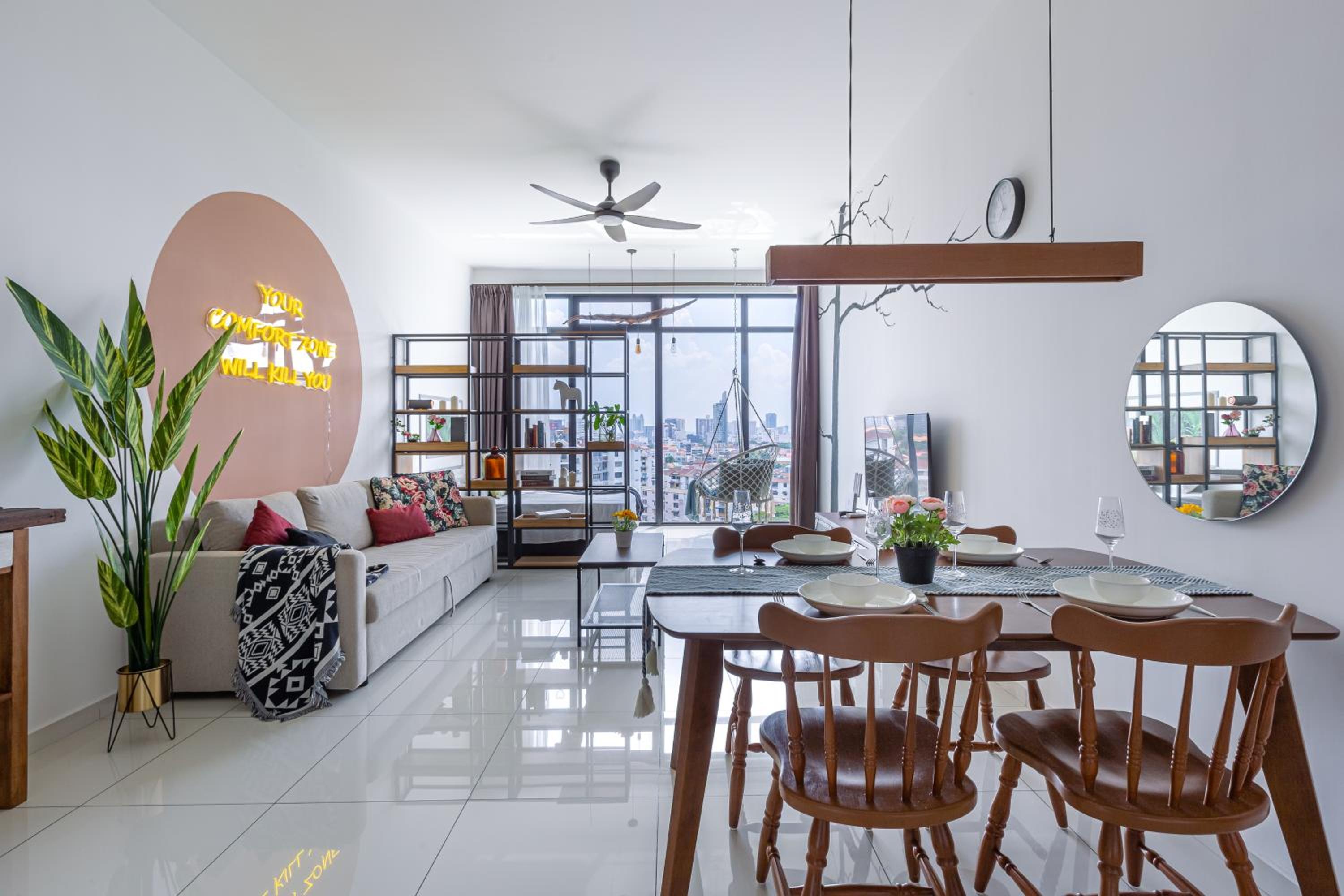 Two-Bedroom Apartment with City View