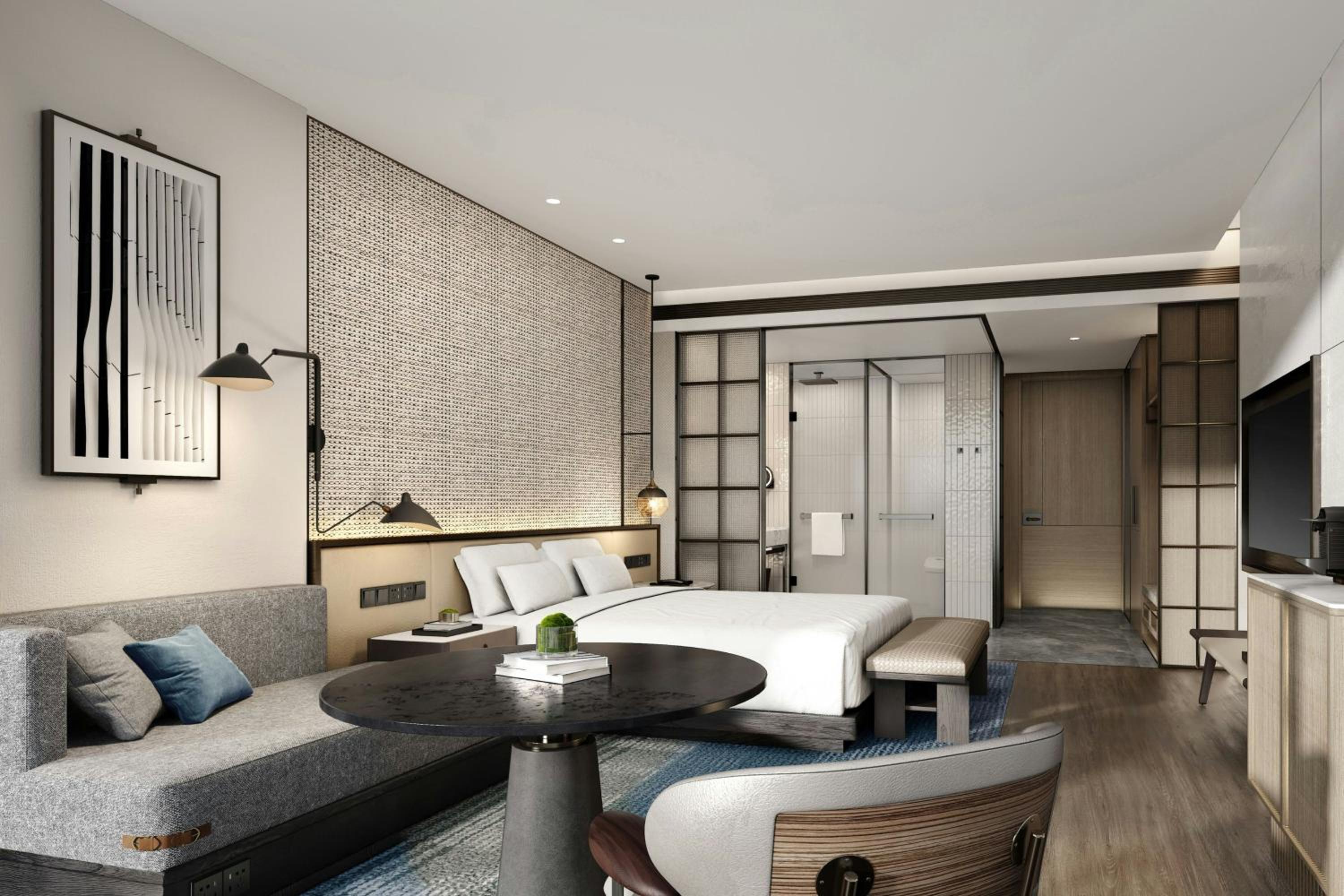 Deluxe King Room with City View photo 1