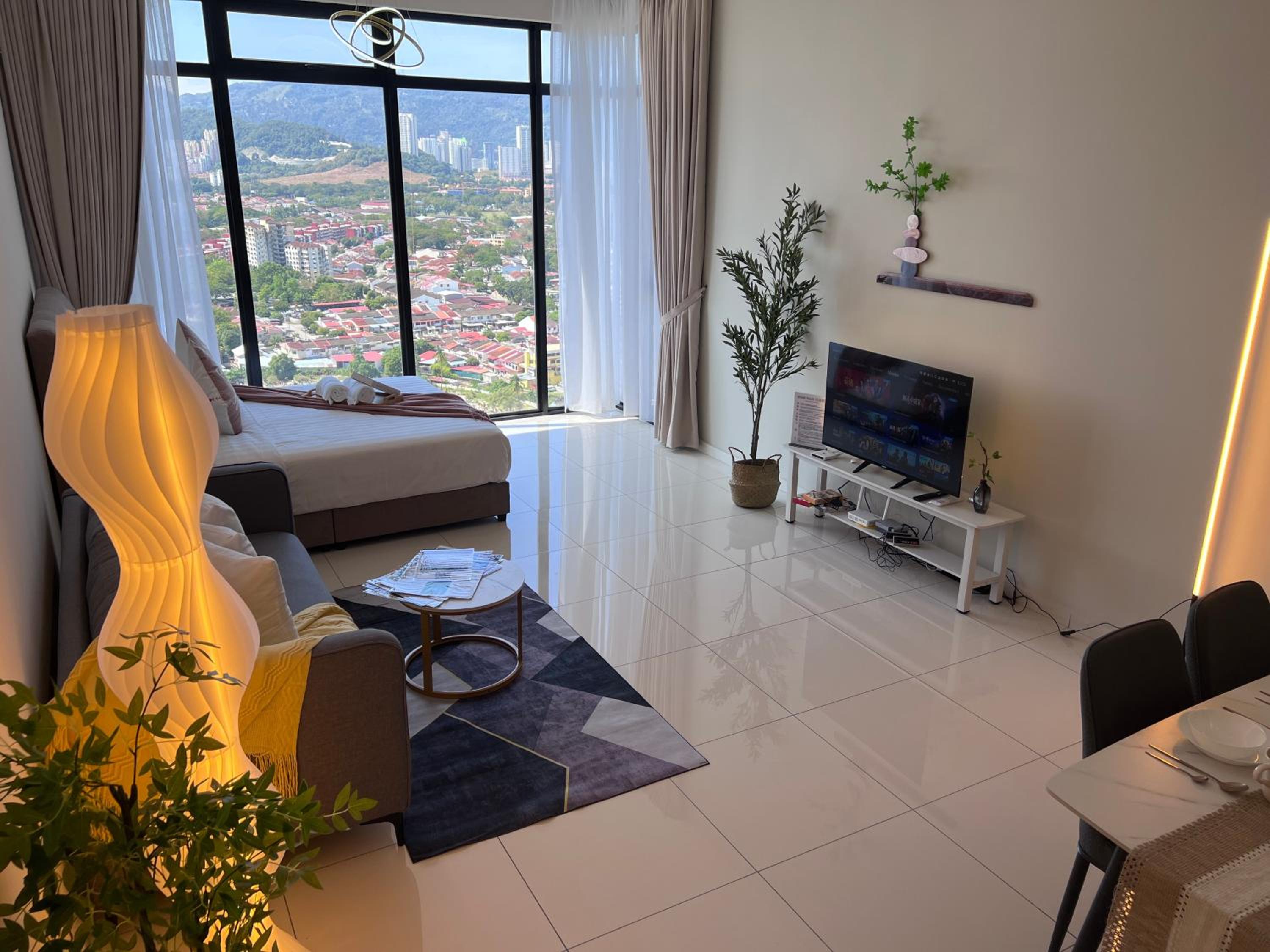 Two-Bedroom Apartment with Balcony