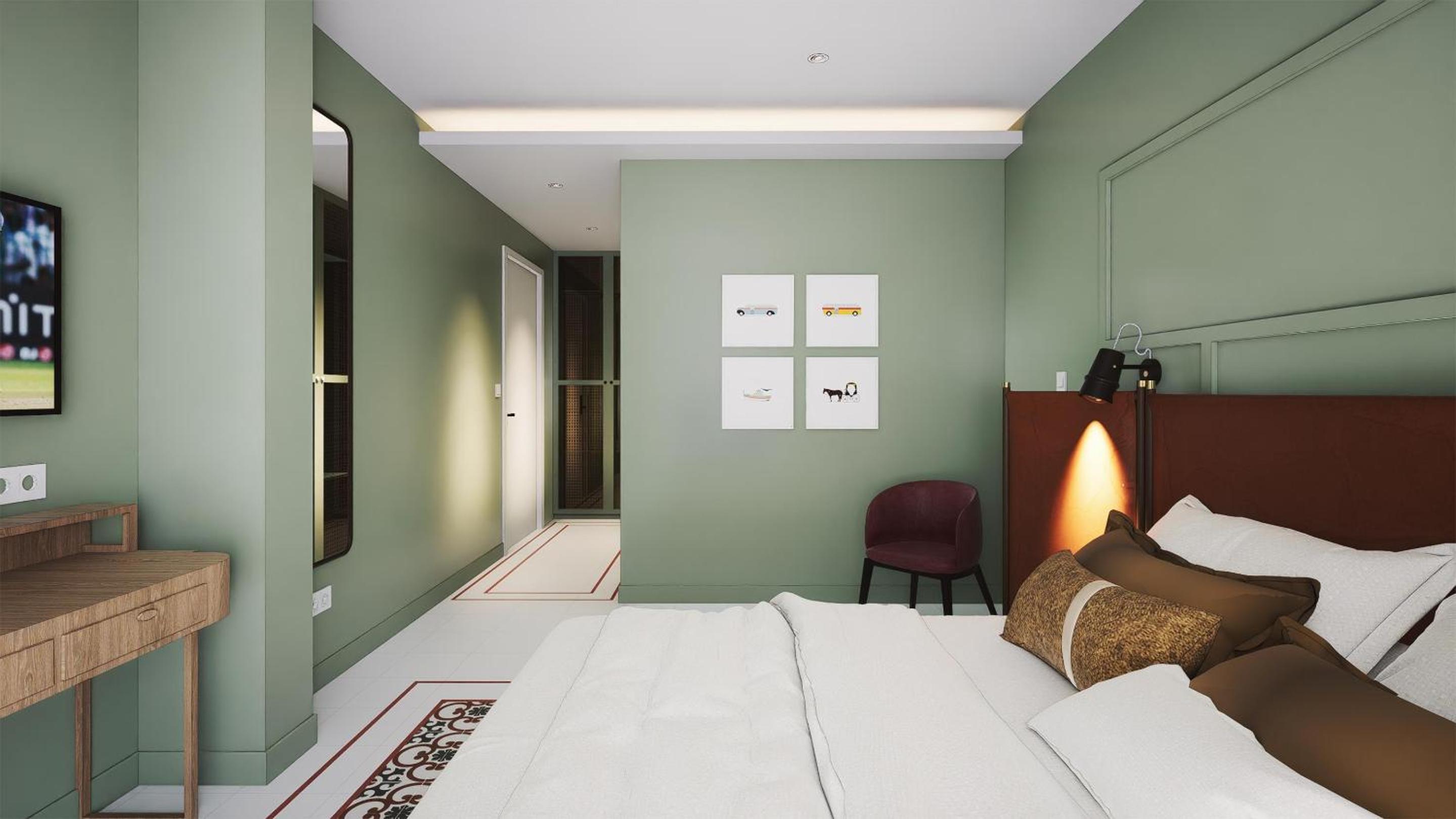 Deluxe King Room with Balcony and Hot Tub - Non-Smoking