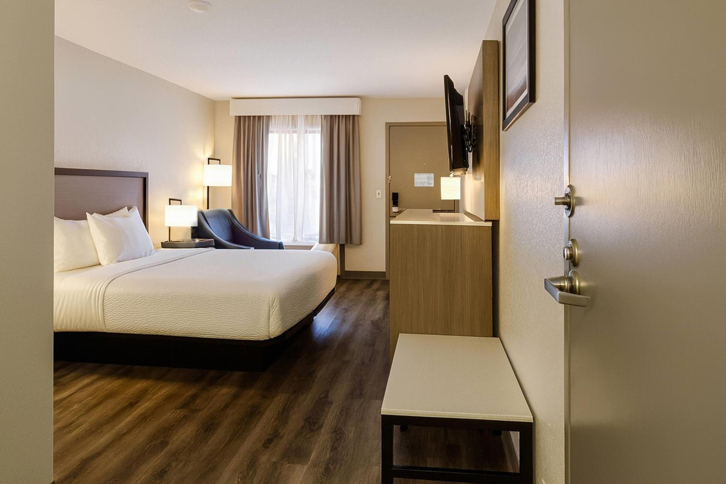 Queen Room with Roll-in Shower - Mobility Accessible/Non-Smoking - Photo 1
