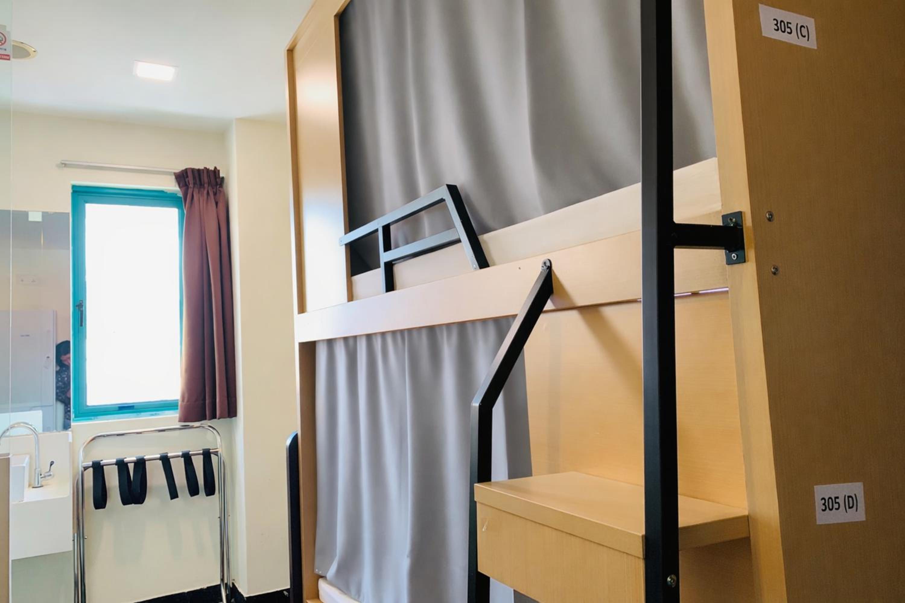 Bed in 4-Bed Male Dormitory Room