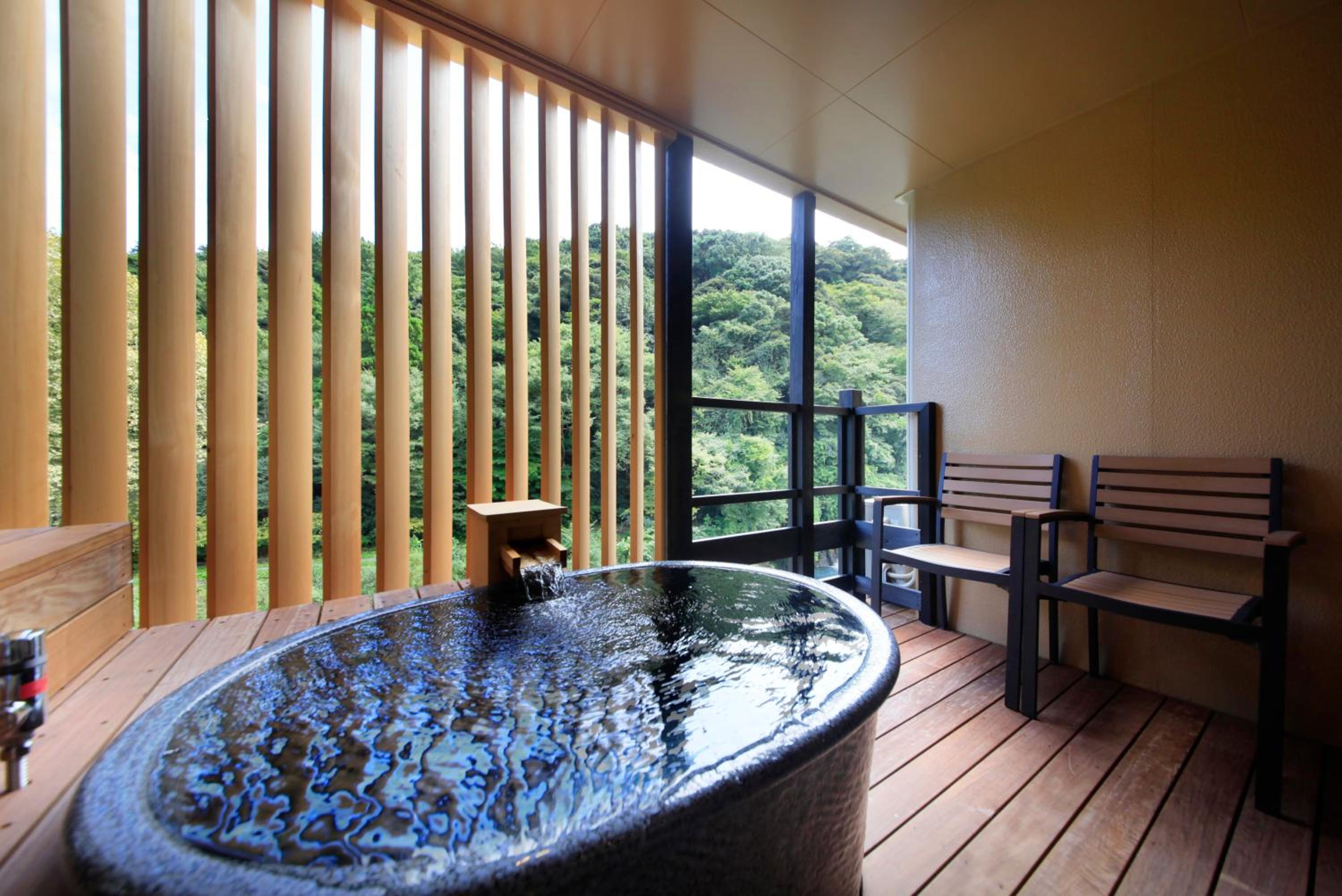 Japanese-Style Room with Open-Air Bath photo 3