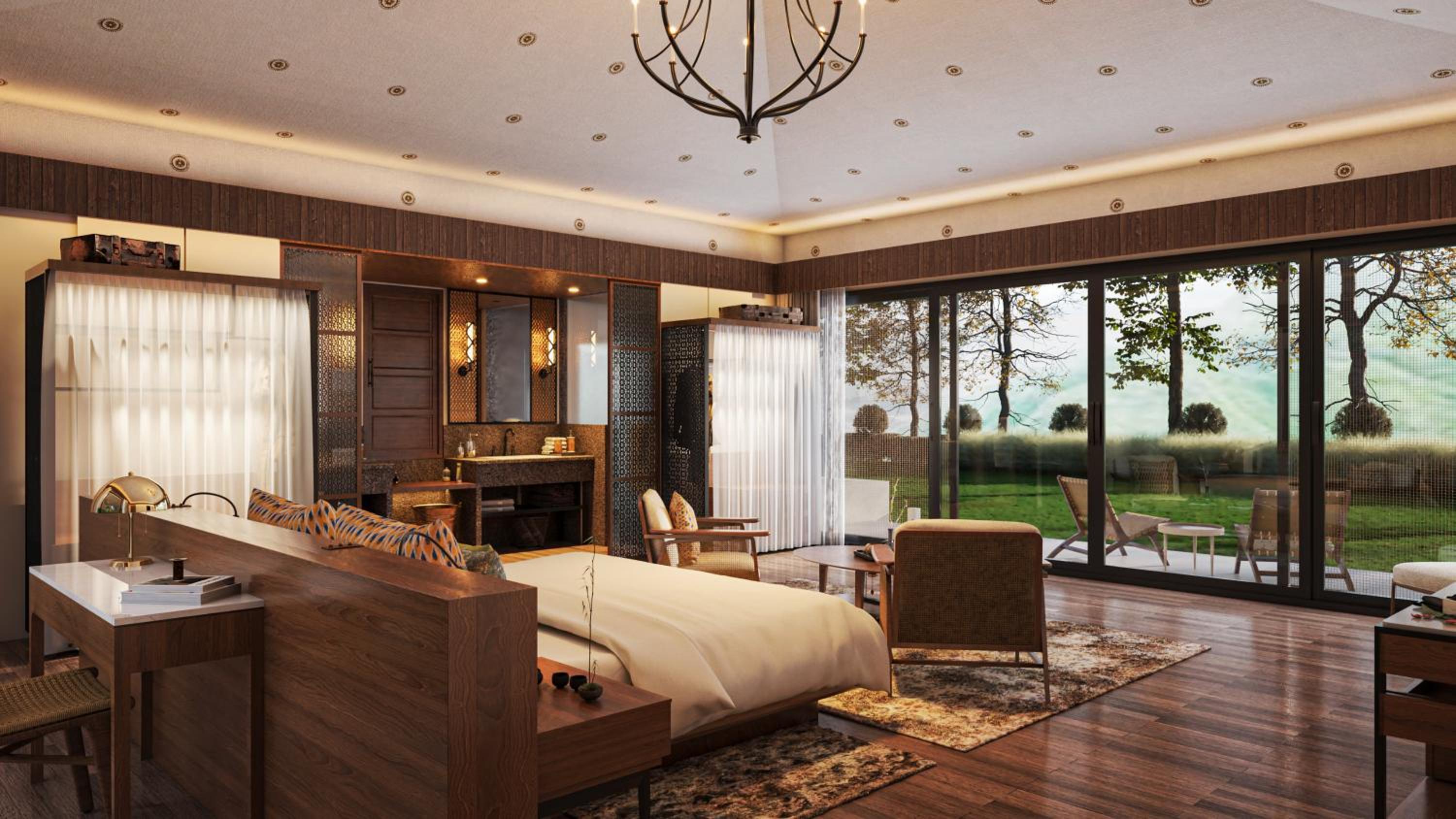 One-Bedroom Villa with Hot Tub