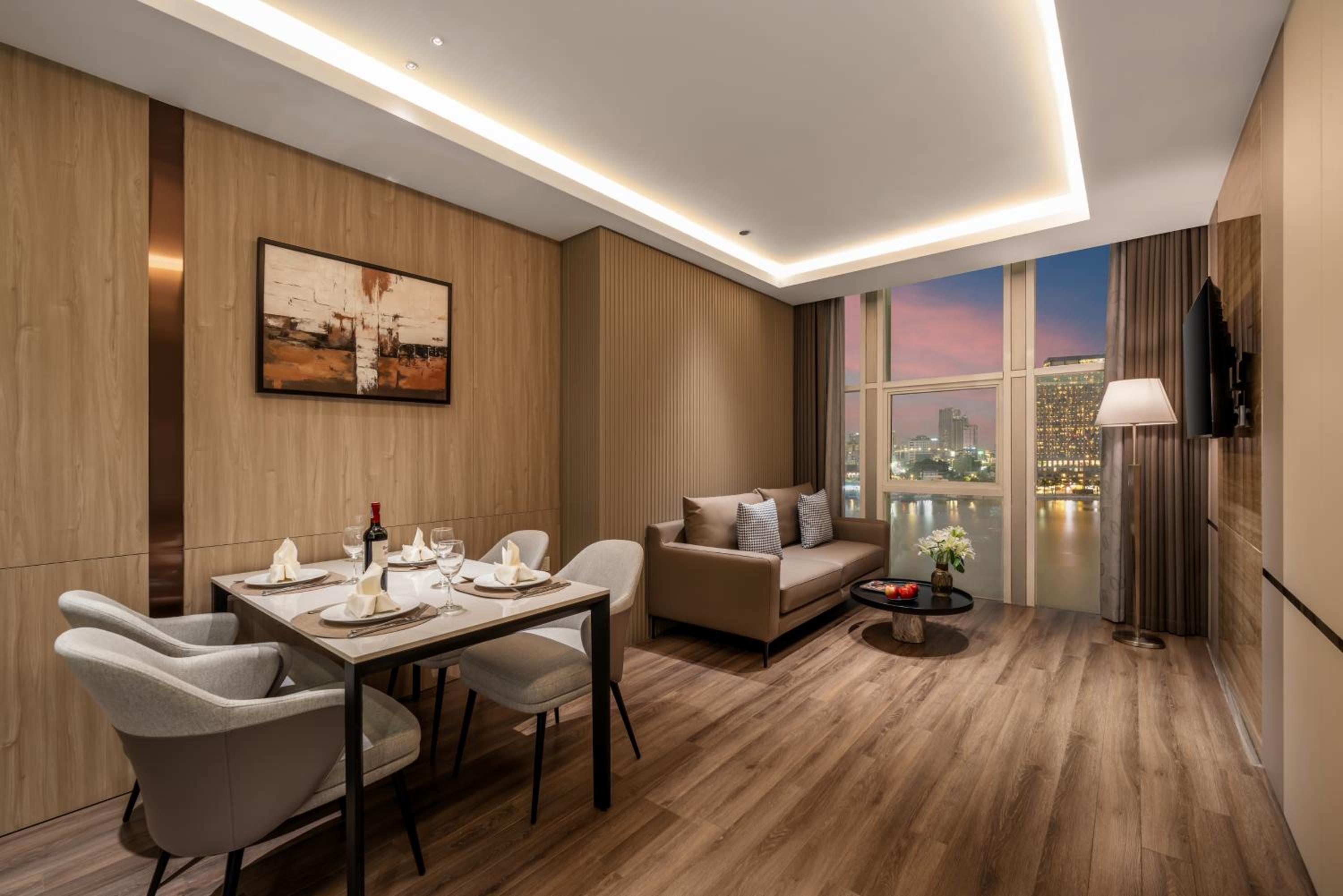 Two-Bedroom Apartment with River View