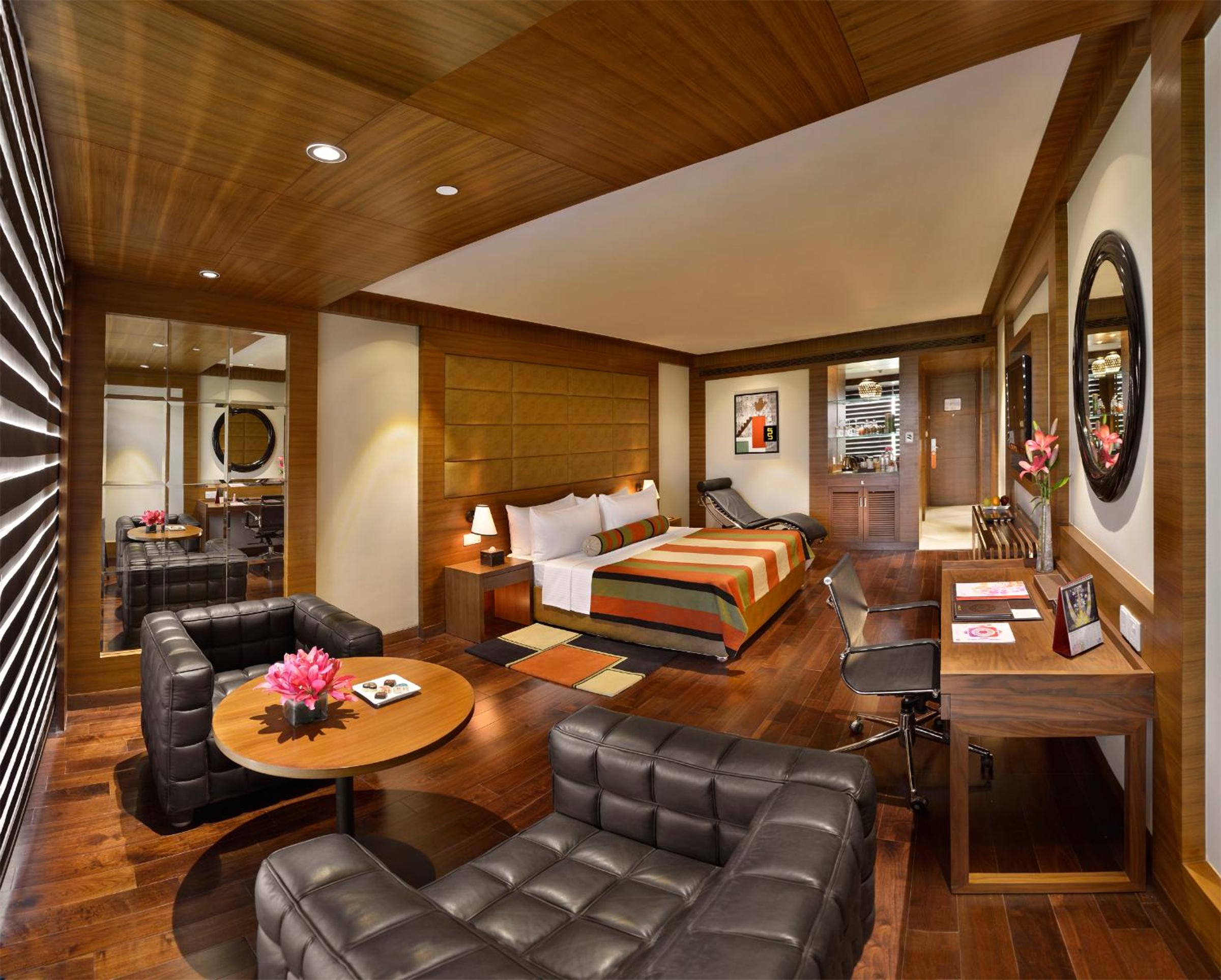 Luxury Room with 10% discount on F&SB, SPA & Laundry, Complimentary Lounge access along with eve Hi Tea at Lounge Luxury Room with 10% discount on F&SB, SPA & Laundry, Complimentary Lounge access along with eve Hi Tea at Lounge