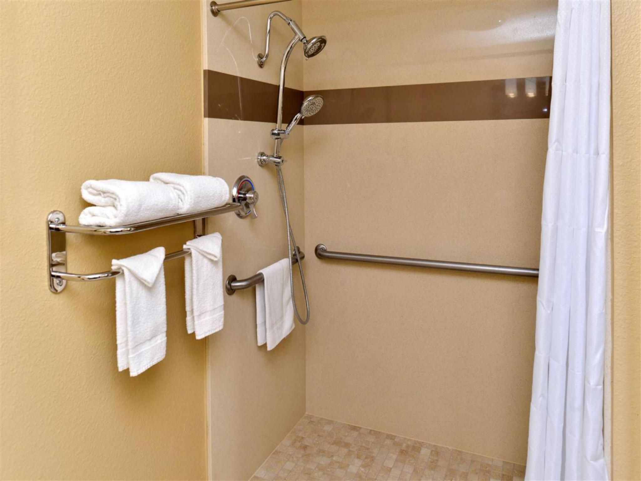 Queen Room with Roll-In Shower - Mobility Accessible/Non-Smoking - Photo 7