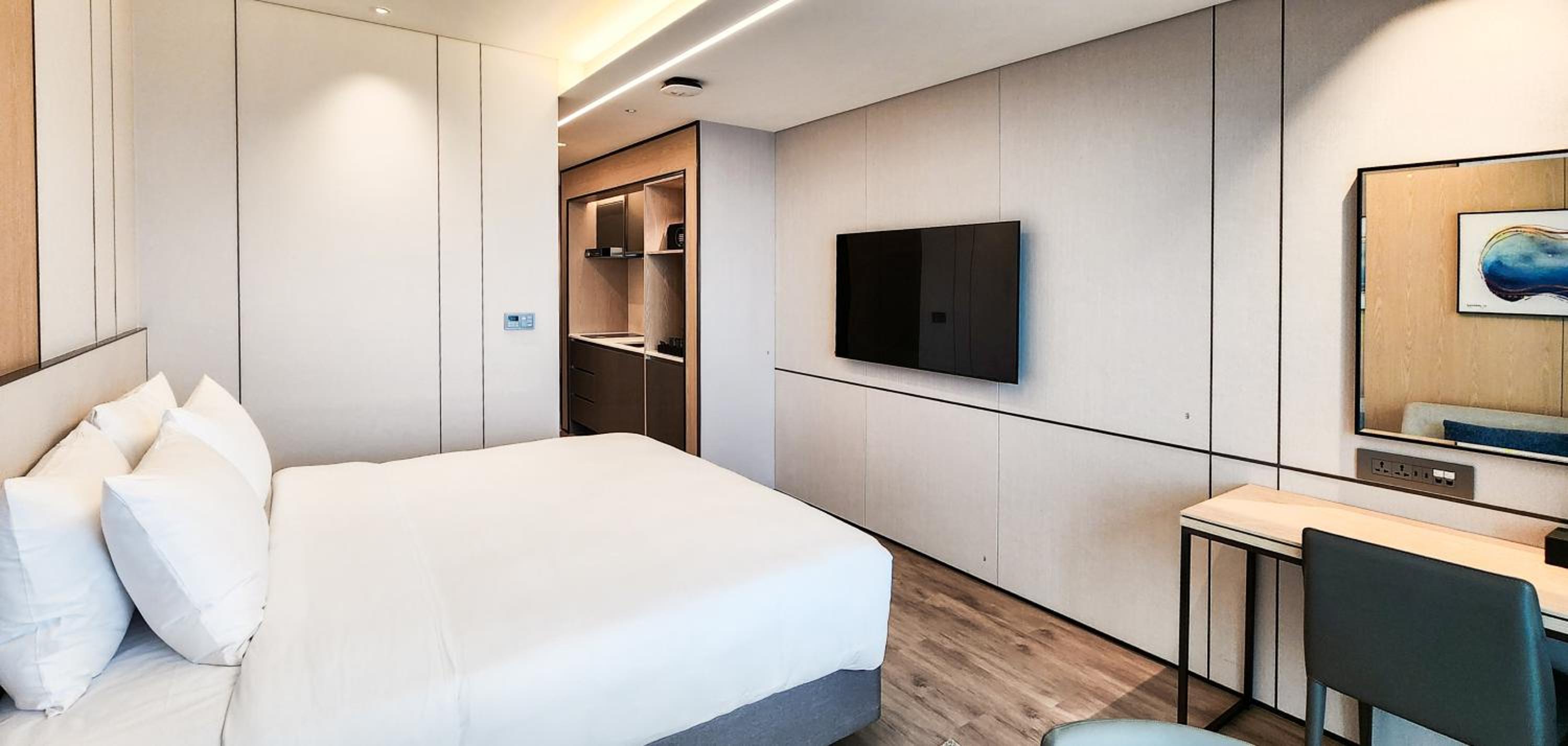 Compact King Room with Ocean View