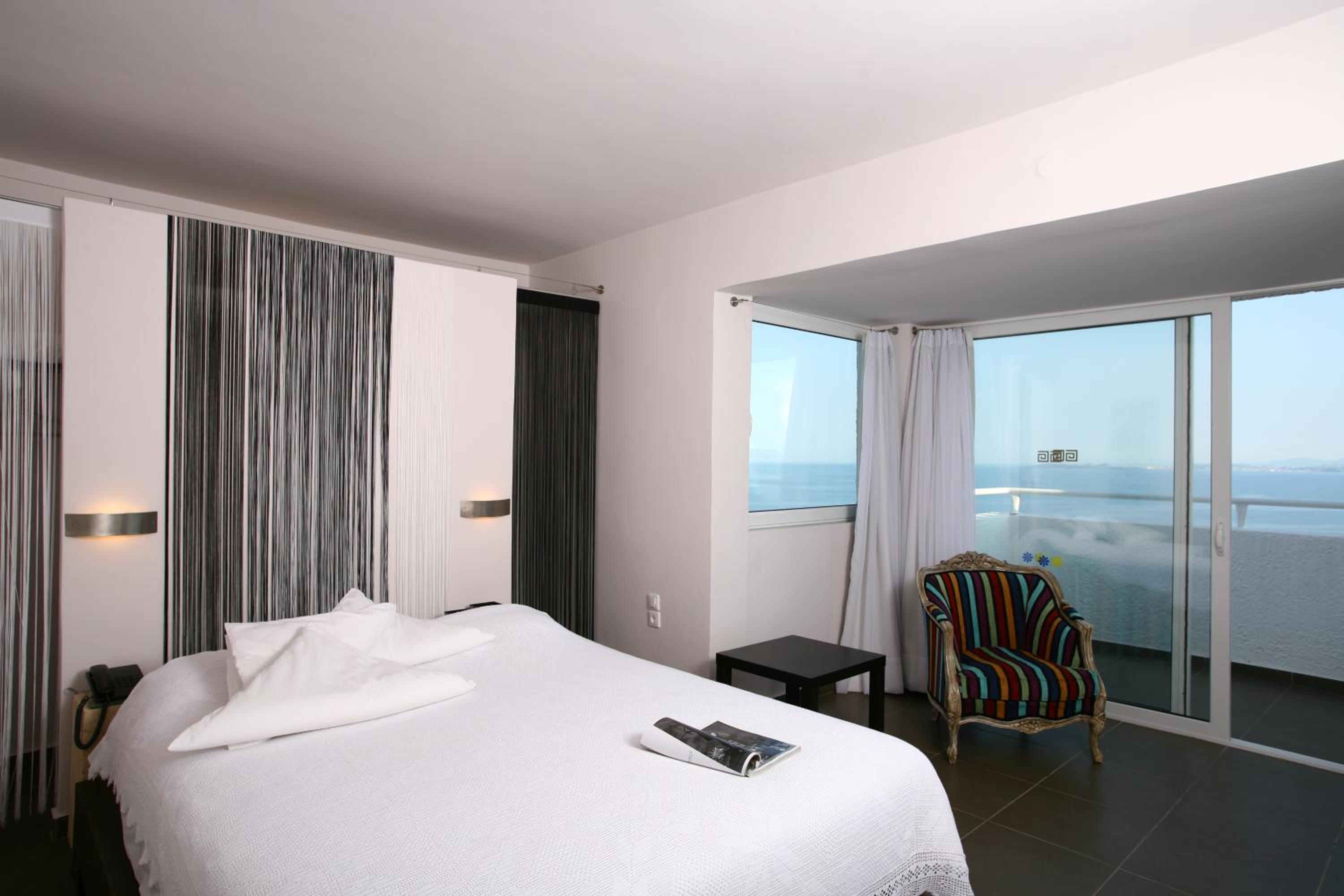 Suite de dos dormitorios superior con vista al mar